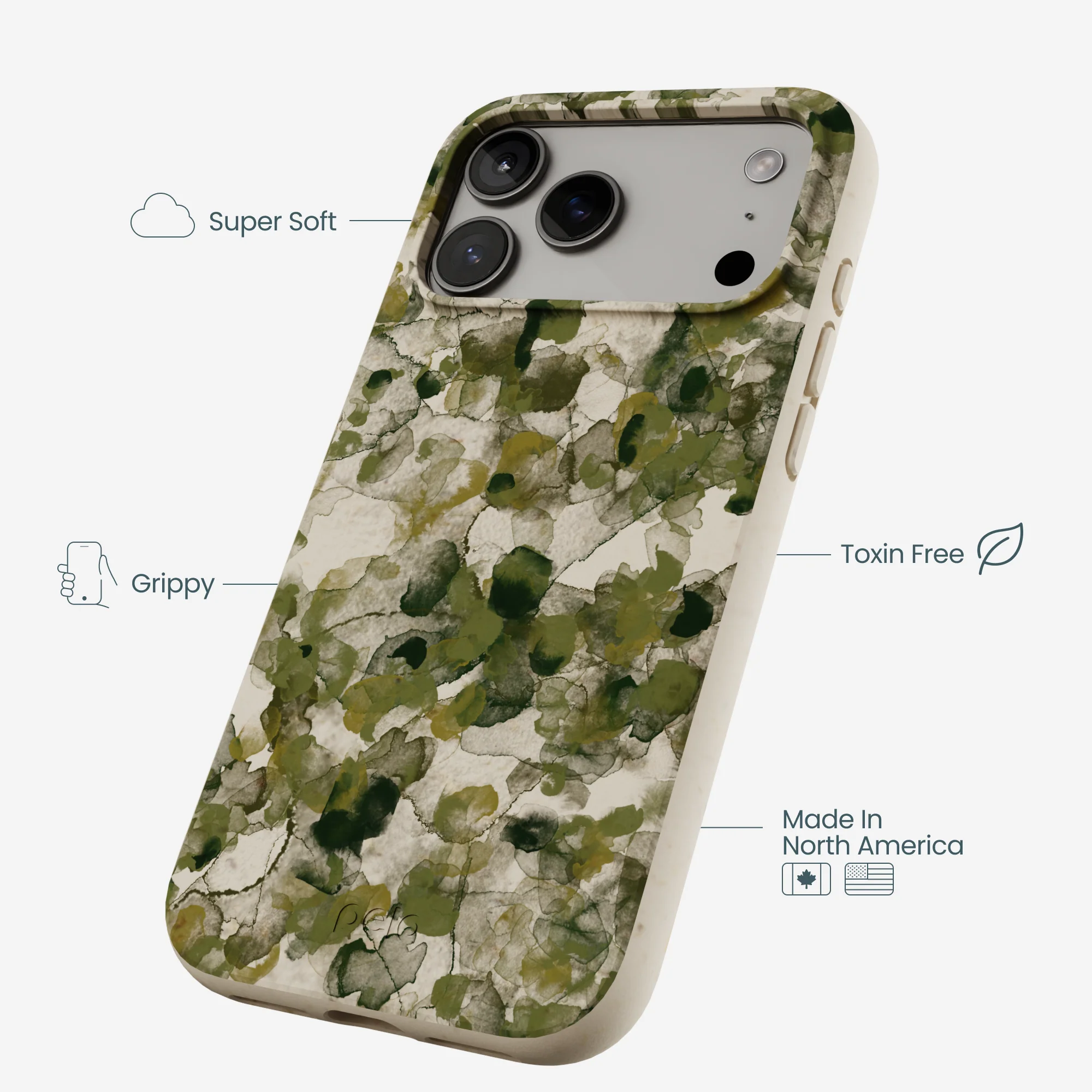 London Fog Foliage Camo iPhone 17 Pro Max Case - Image 4
