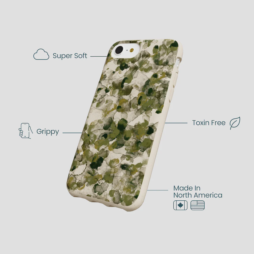 London Fog Foliage Camo iPhone 6/6s/7/8/SE Case - Image 4