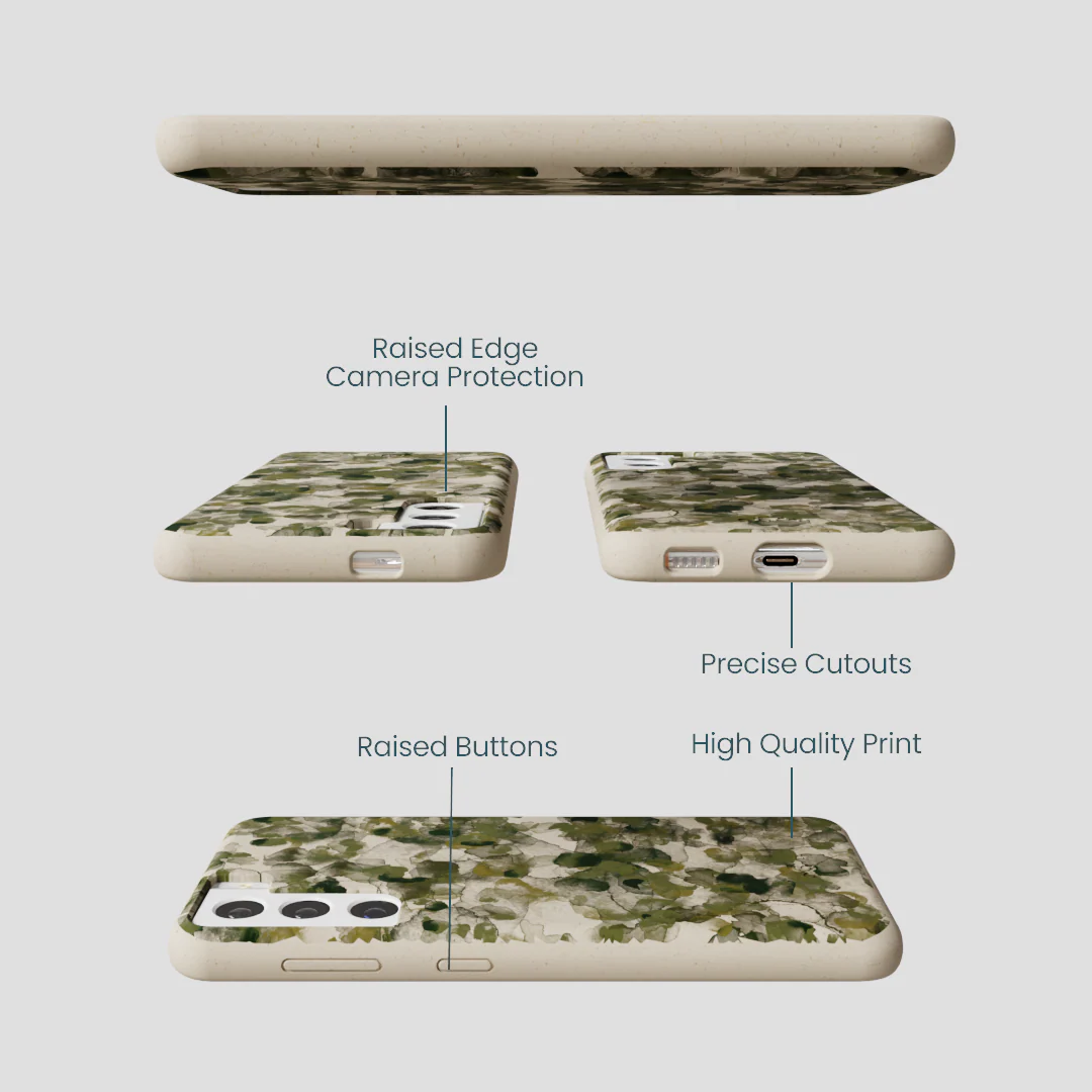 London Fog Foliage Camo Samsung Galaxy S21 Case - Image 3