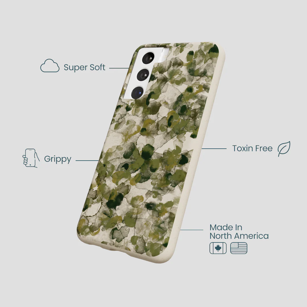 London Fog Foliage Camo Samsung Galaxy S21 Case - Image 4