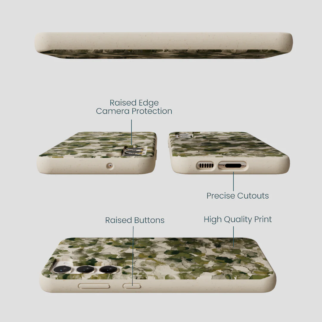 London Fog Foliage Camo Samsung Galaxy S23+(Plus) Case - Image 3