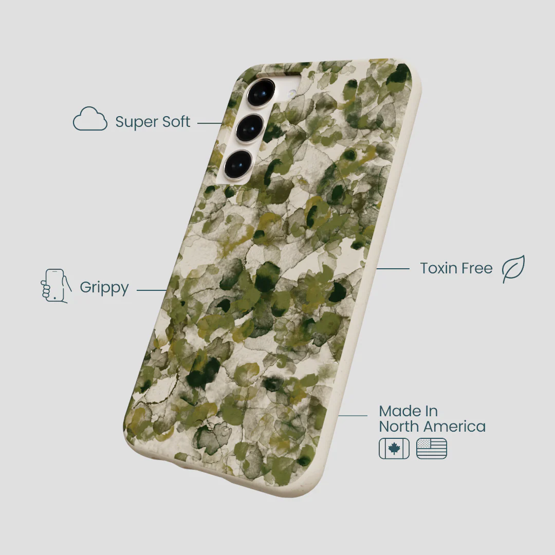 London Fog Foliage Camo Samsung Galaxy S23+(Plus) Case - Image 4