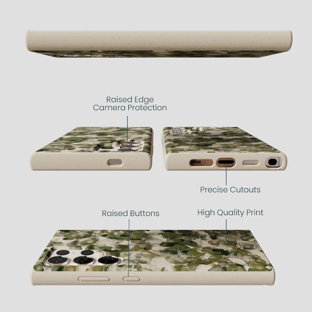 London Fog Foliage Camo Samsung Galaxy S24 Ultra Case - Image 3