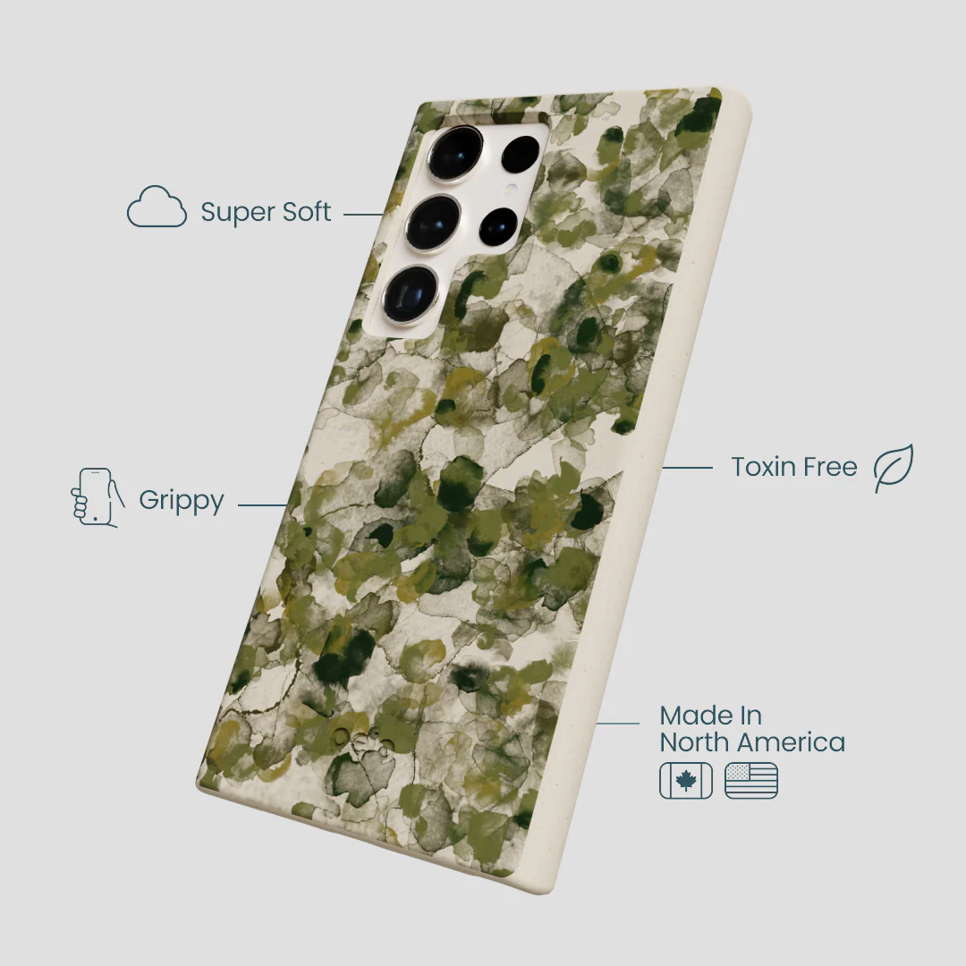 London Fog Foliage Camo Samsung Galaxy S24 Ultra Case - Image 4