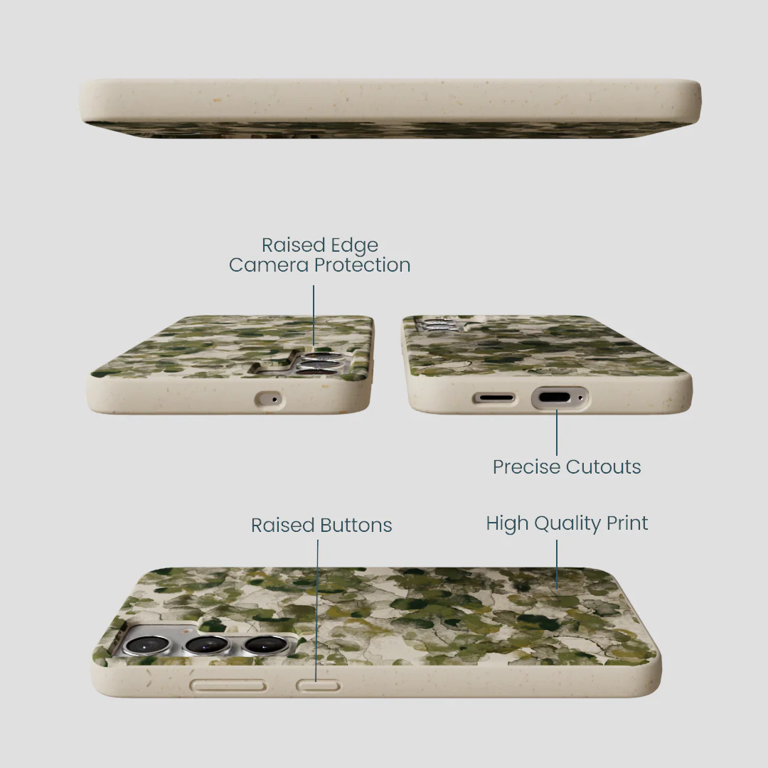 London Fog Foliage Camo Samsung Galaxy S25+(Plus) Case - Image 3