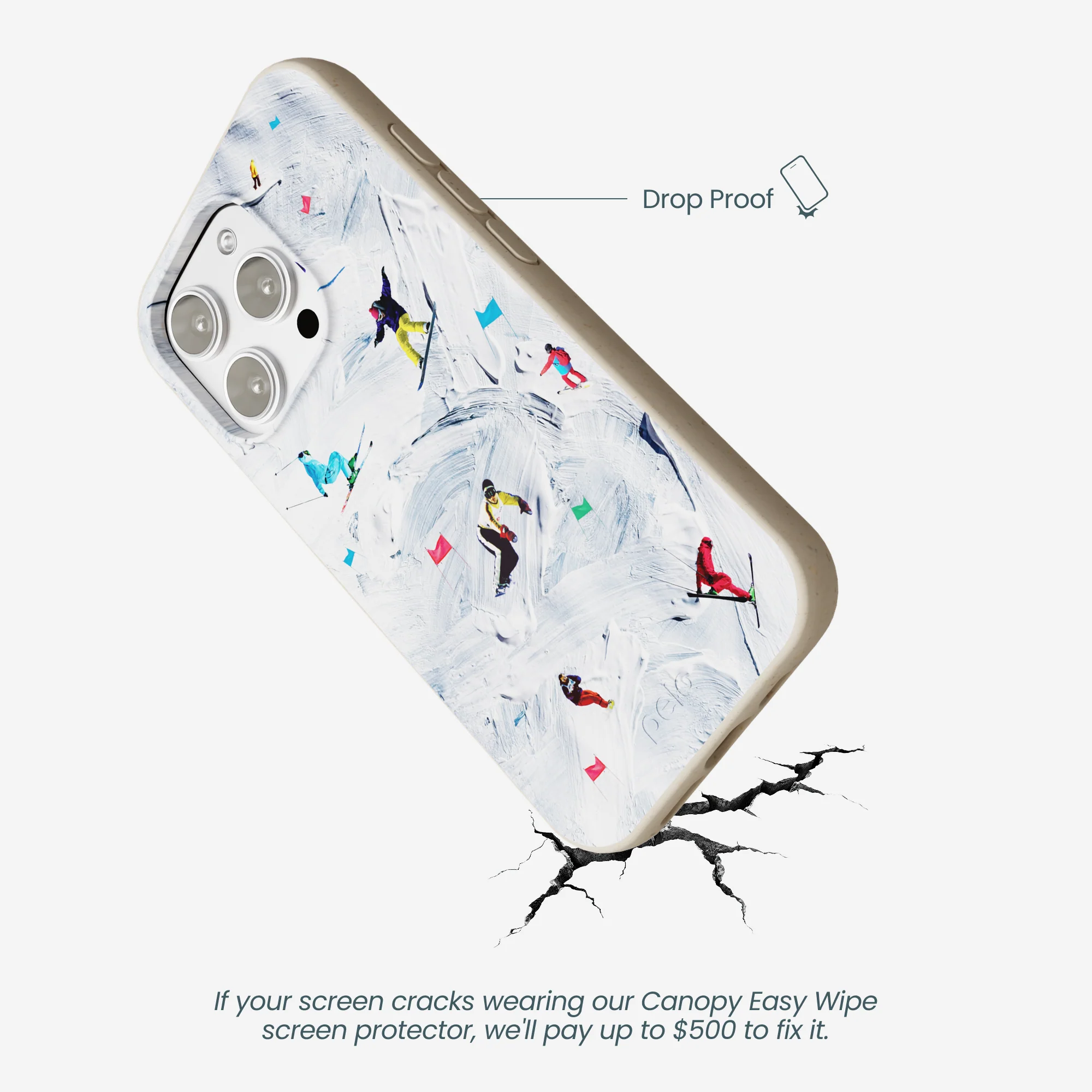 London Fog Fresh Tracks iPhone 16 Pro Max Case - Image 5