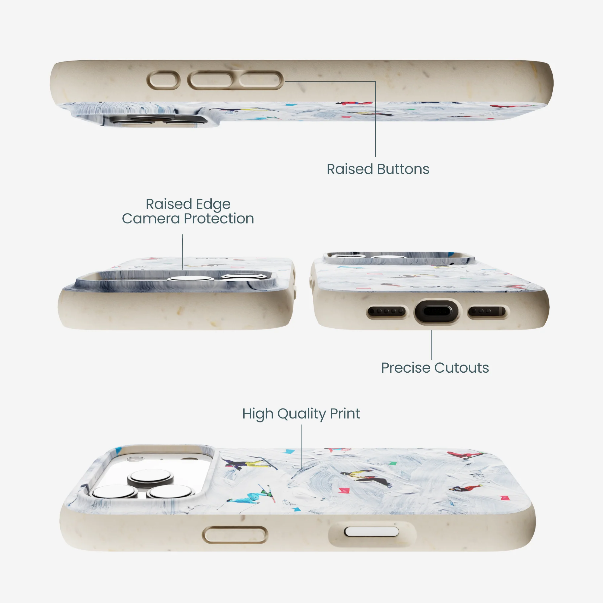 London Fog Fresh Tracks iPhone 17 Pro Case - Image 3