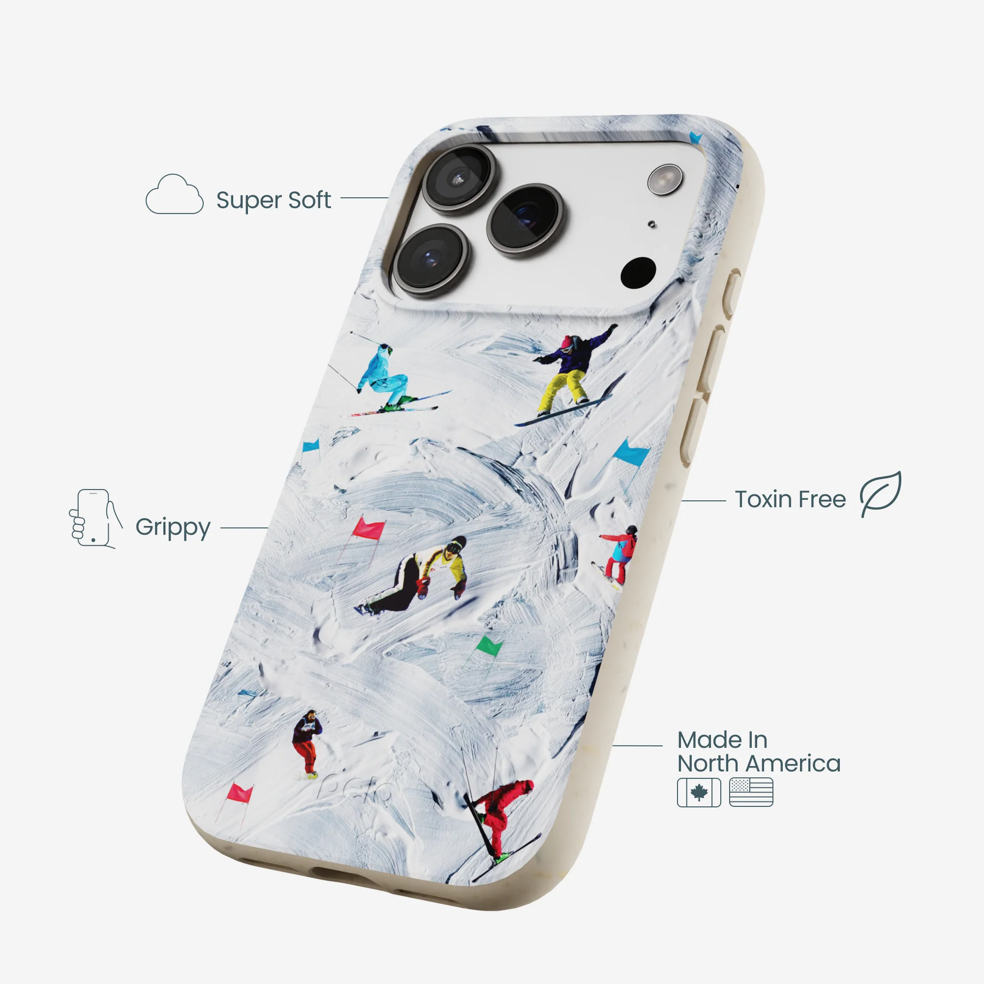 London Fog Fresh Tracks iPhone 17 Pro Case - Image 4