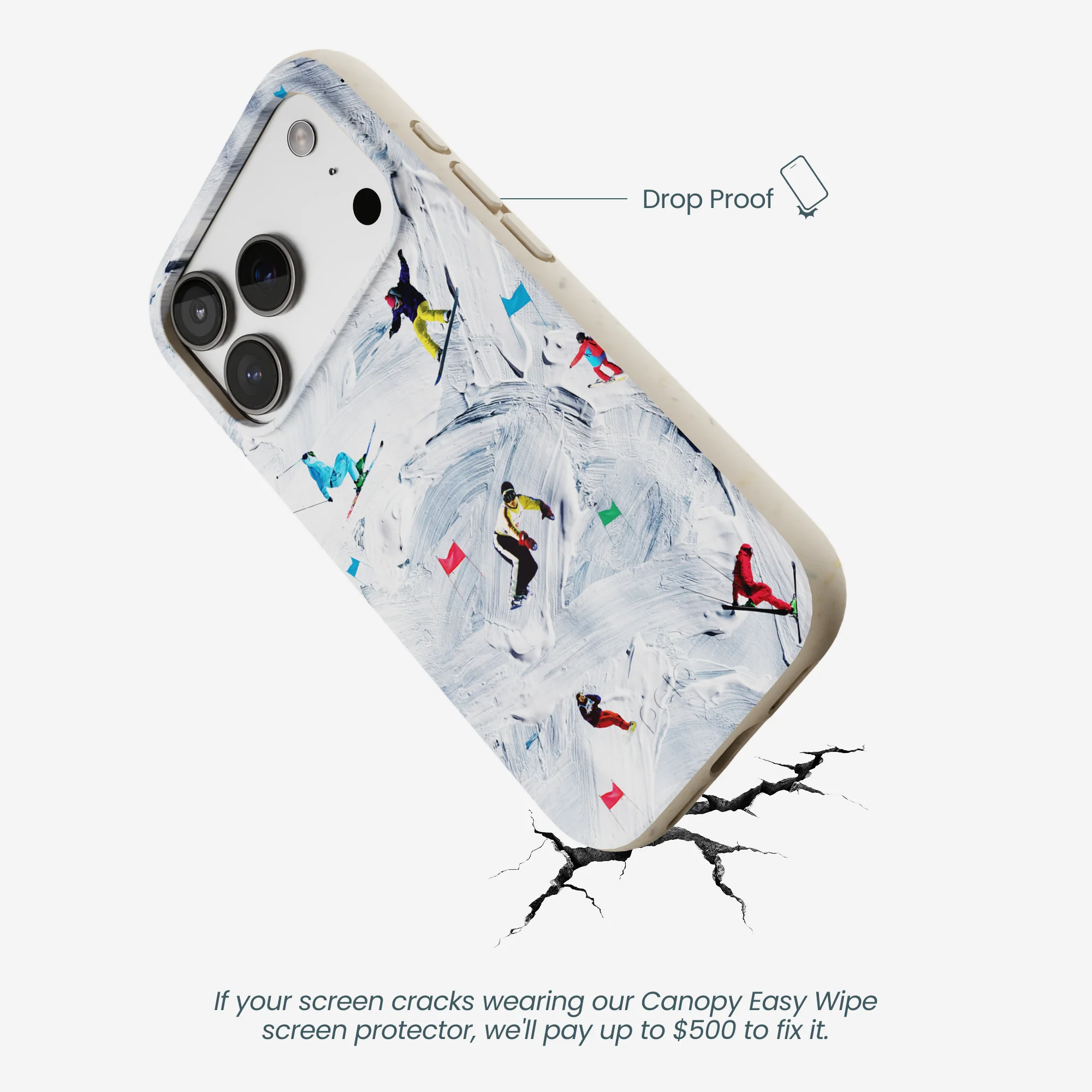 London Fog Fresh Tracks iPhone 17 Pro Case - Image 5