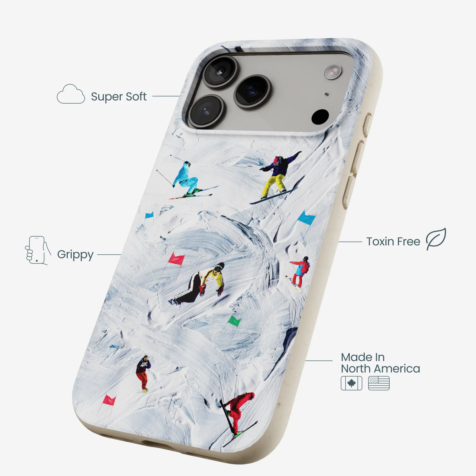 London Fog Fresh Tracks iPhone 17 Pro Max Case - Image 4