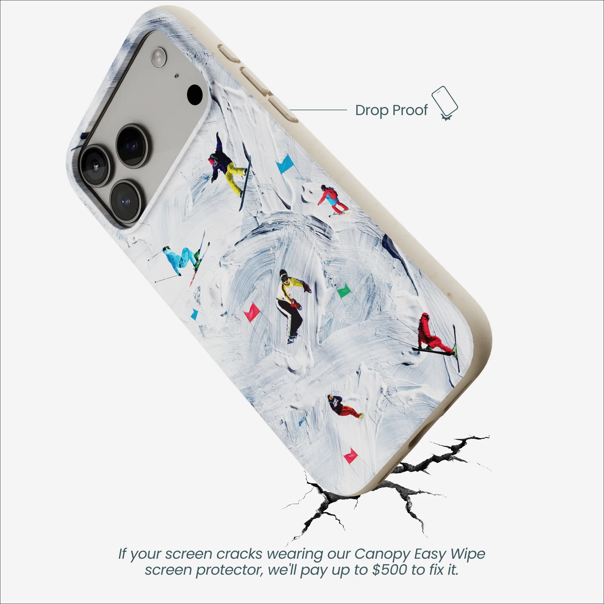 London Fog Fresh Tracks iPhone 17 Pro Max Case - Image 5
