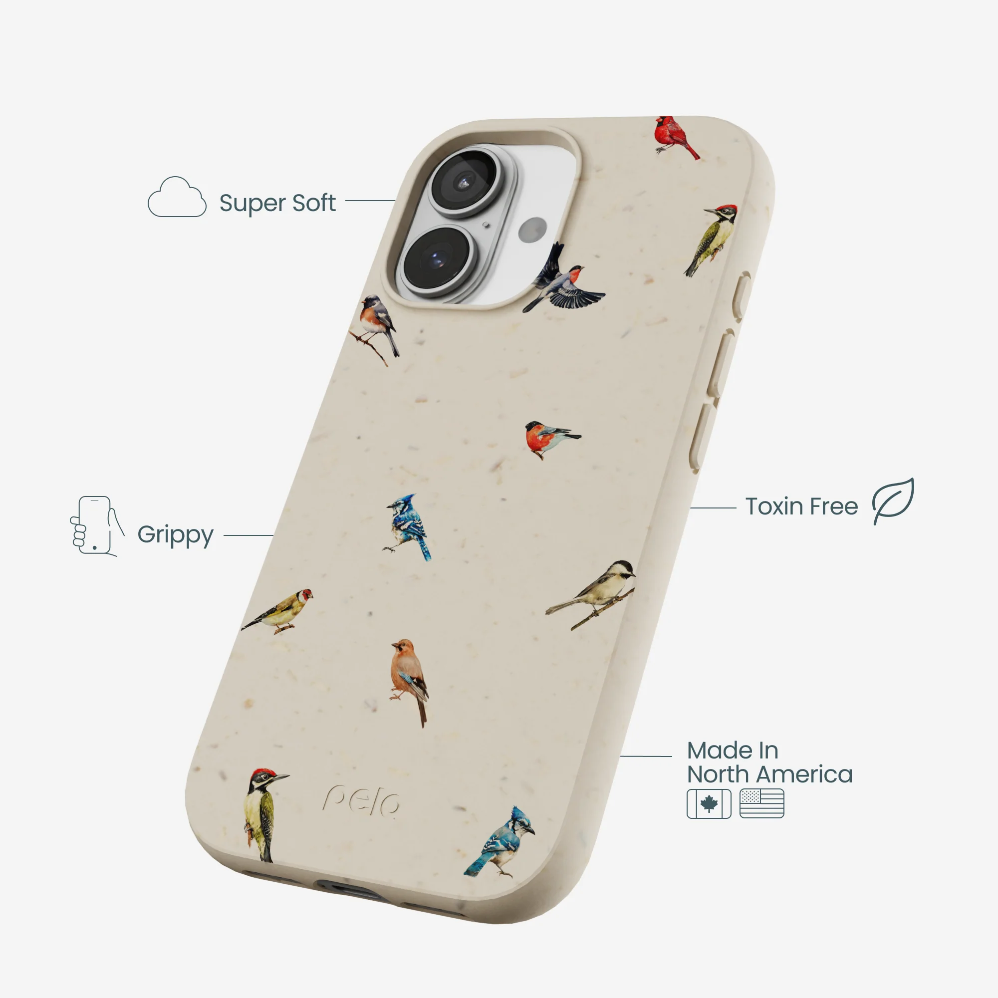 London Fog Frosted Flock iPhone 17 Case - Image 4