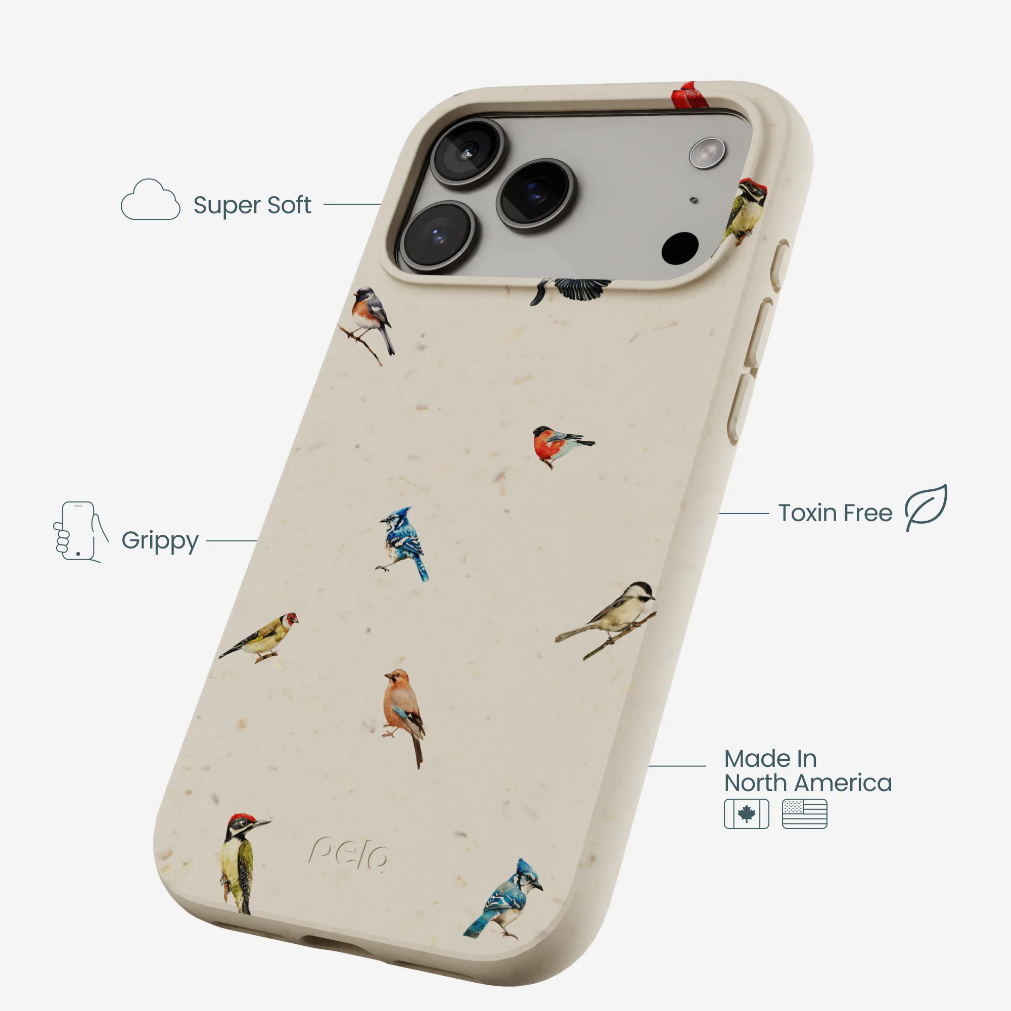 London Fog Frosted Flock iPhone 17 Pro Max Case - Image 4