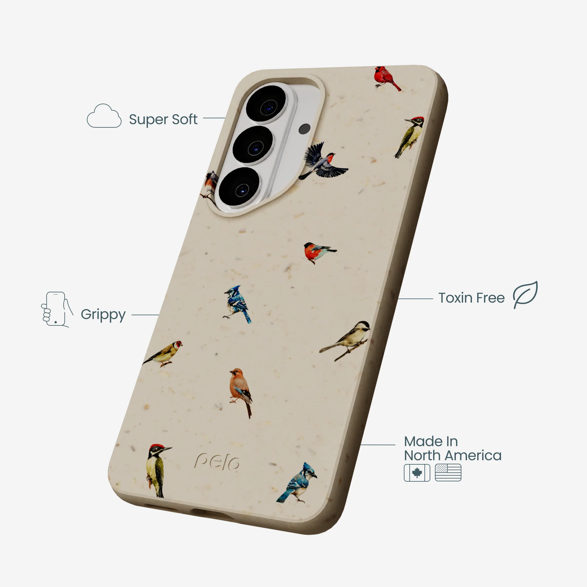 London Fog Frosted Flock Samsung Galaxy S26 Case - Image 3