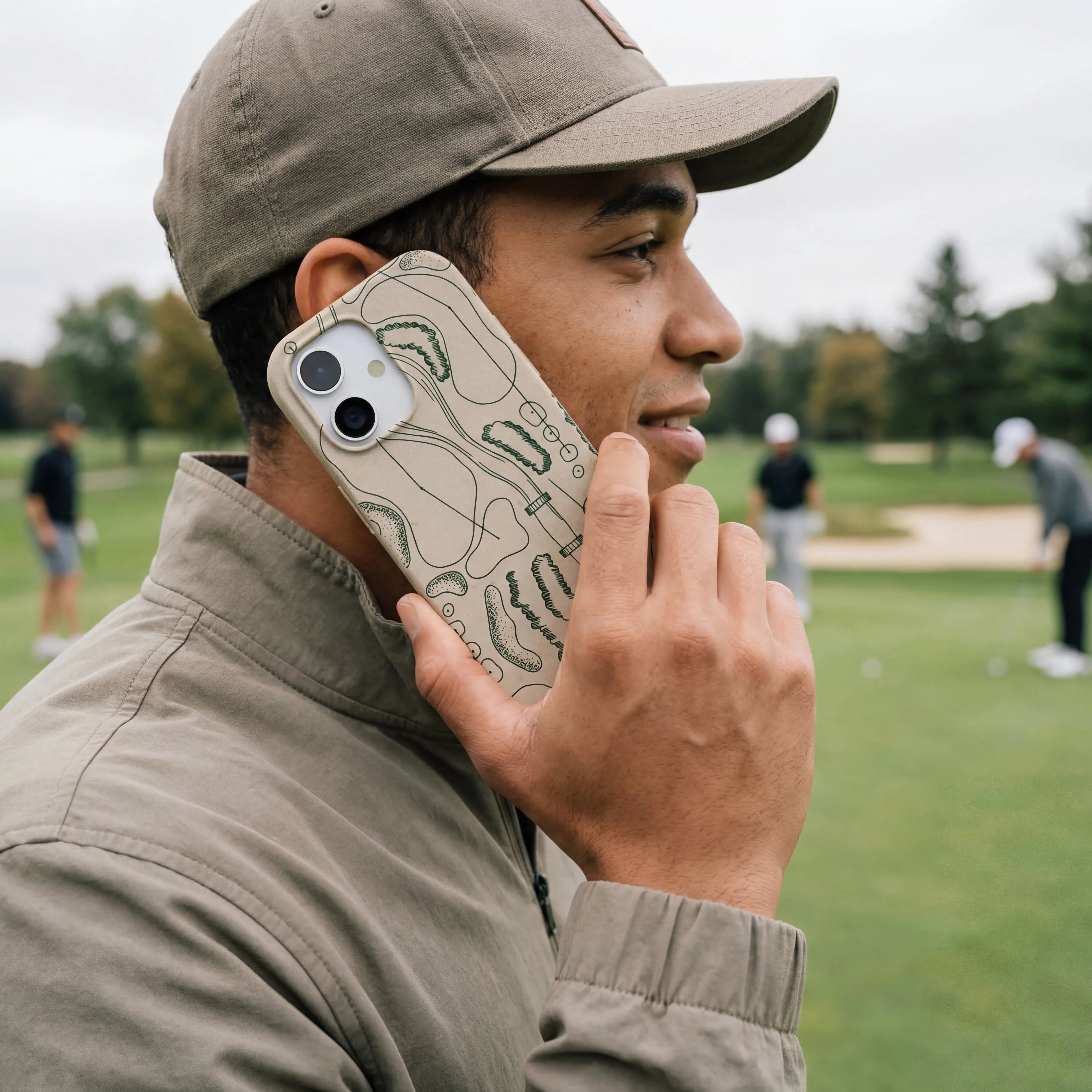 London Fog Golf Course iPhone 16 Case - Image 2