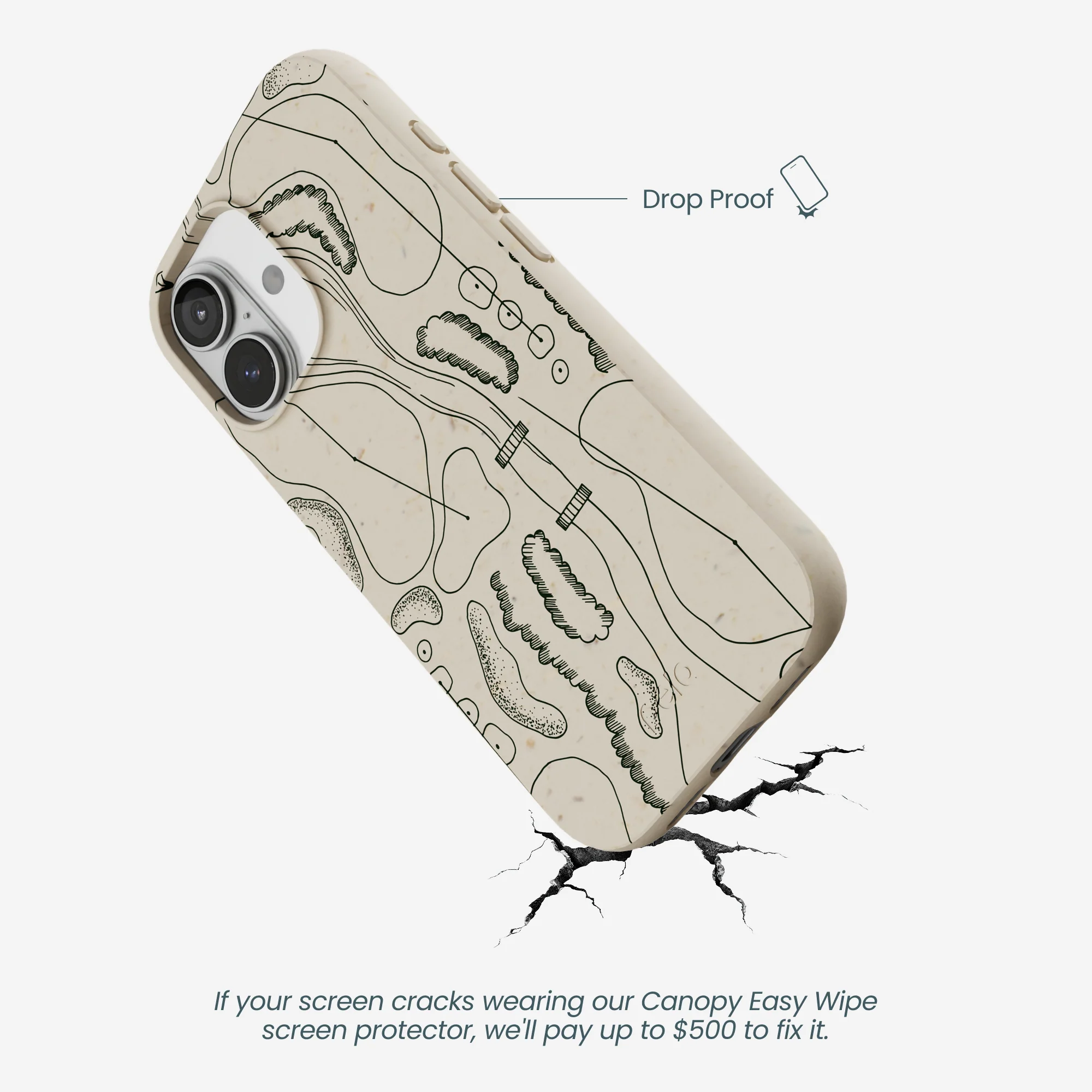 London Fog Golf Course iPhone 17 Case - Image 5