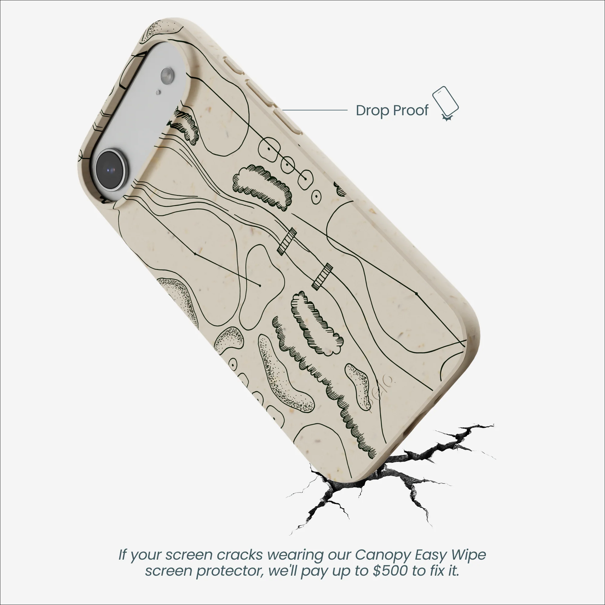 London Fog Golf Course iPhone Air Case - Image 5