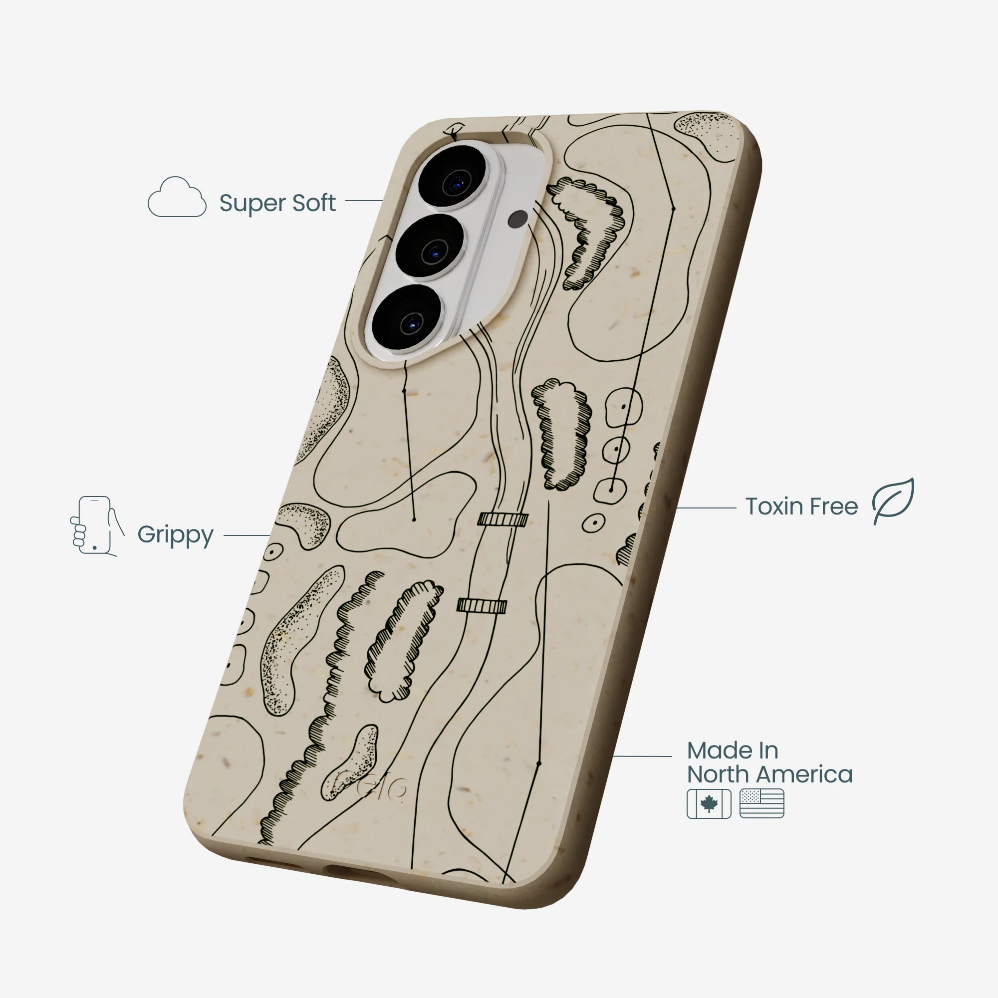 London Fog Golf Course Samsung Galaxy S26 Case - Image 3