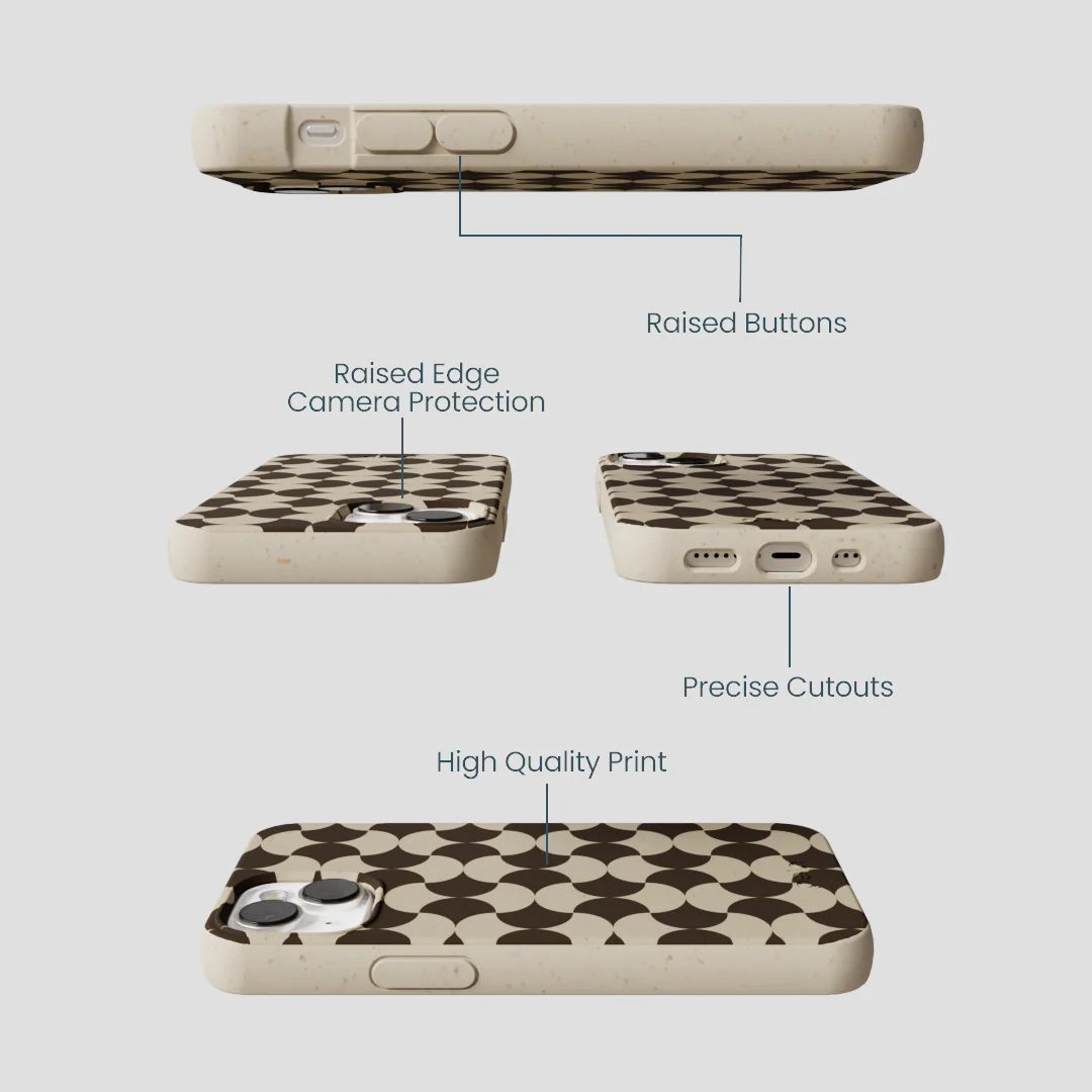 London Fog Graphic Groove iPhone 13 Mini Case - Image 3