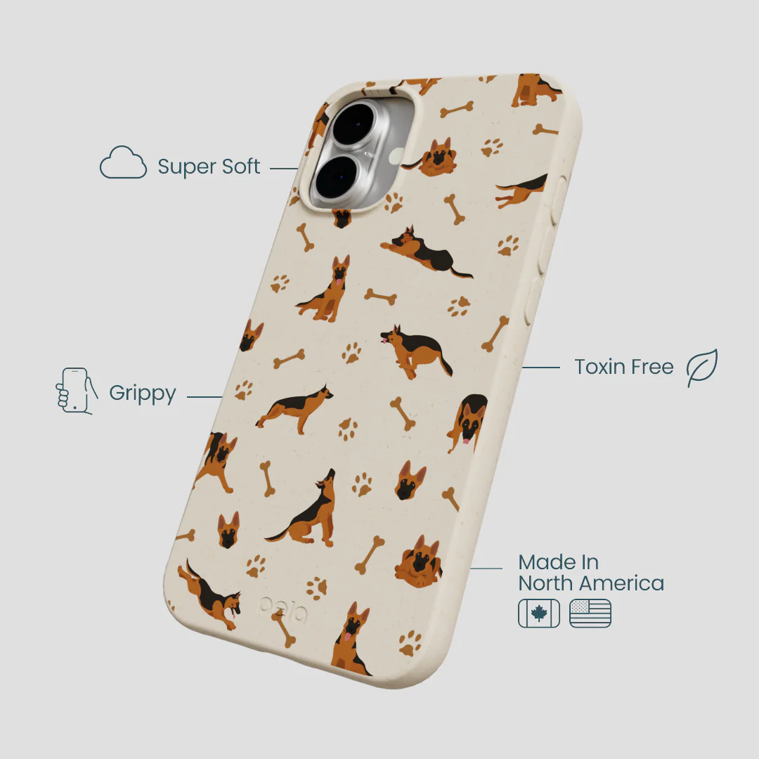 London Fog GSD iPhone 16 Plus Case - Image 4