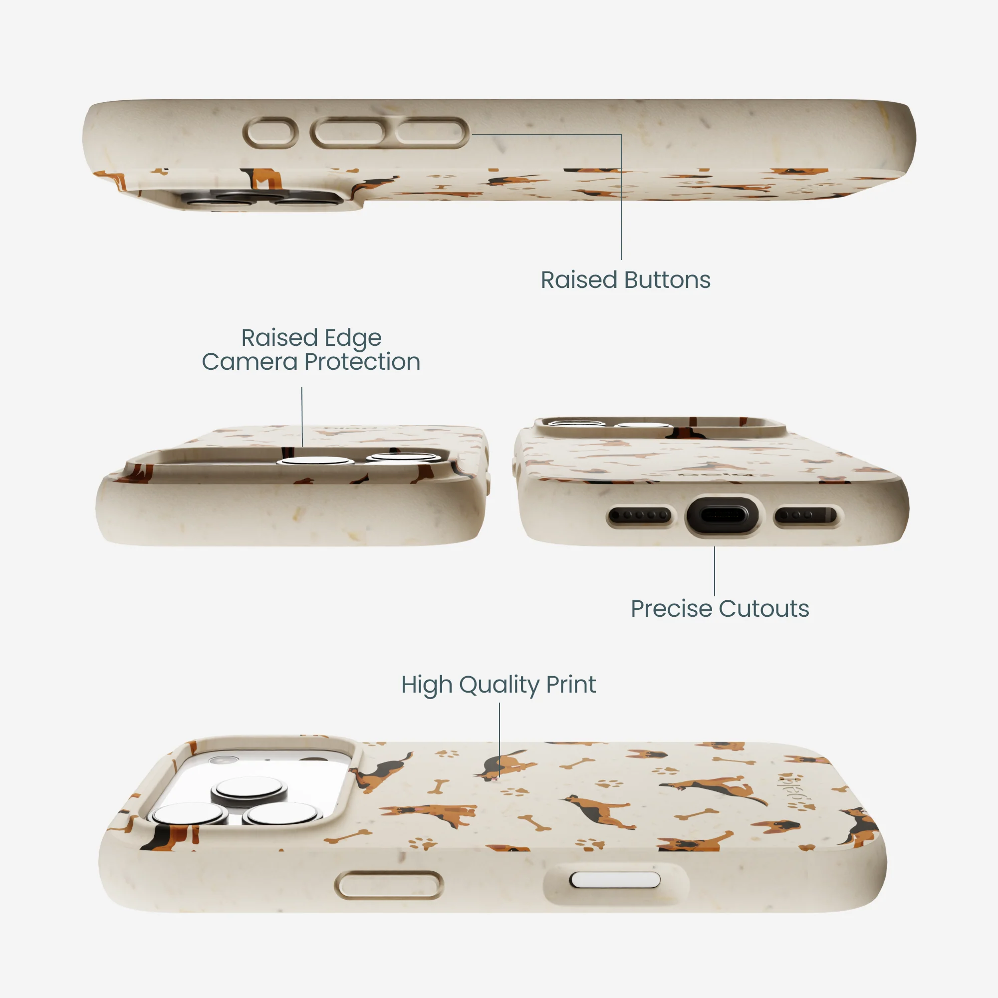 London Fog GSD iPhone 17 Pro Case - Image 3