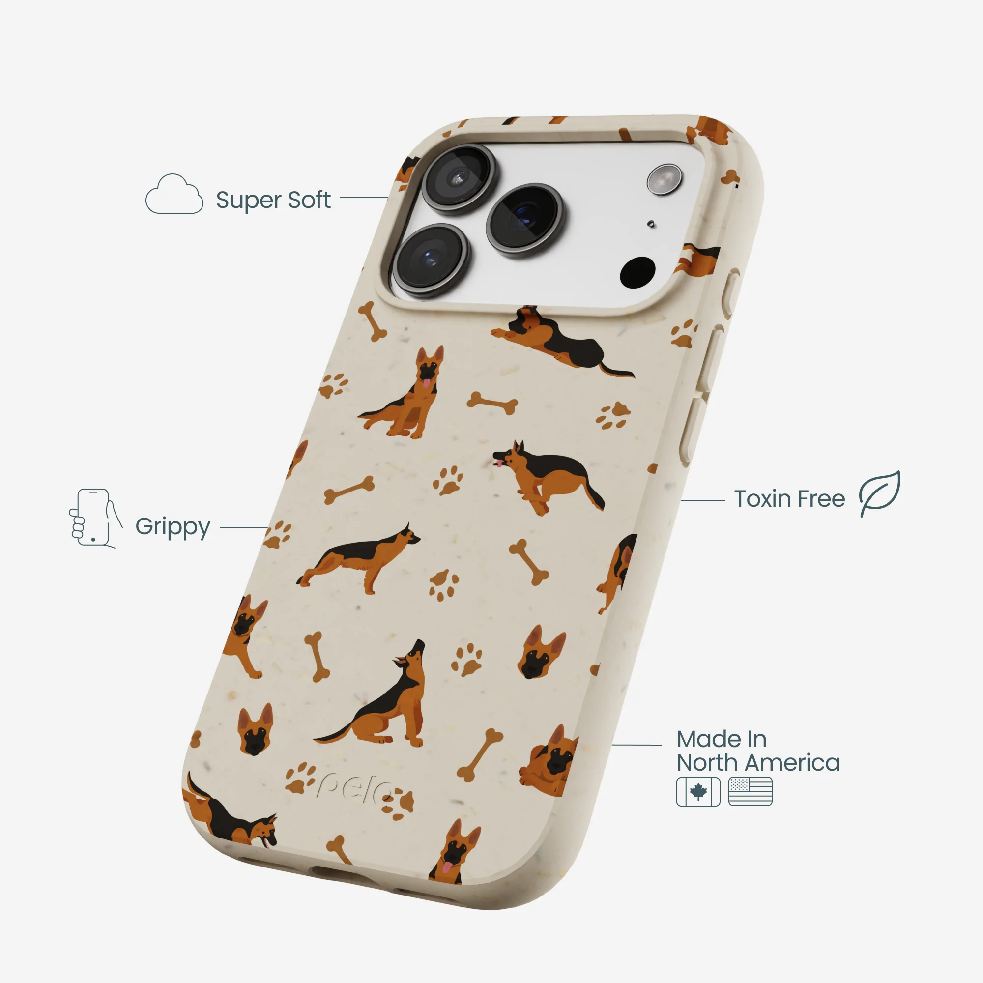 London Fog GSD iPhone 17 Pro Case - Image 4