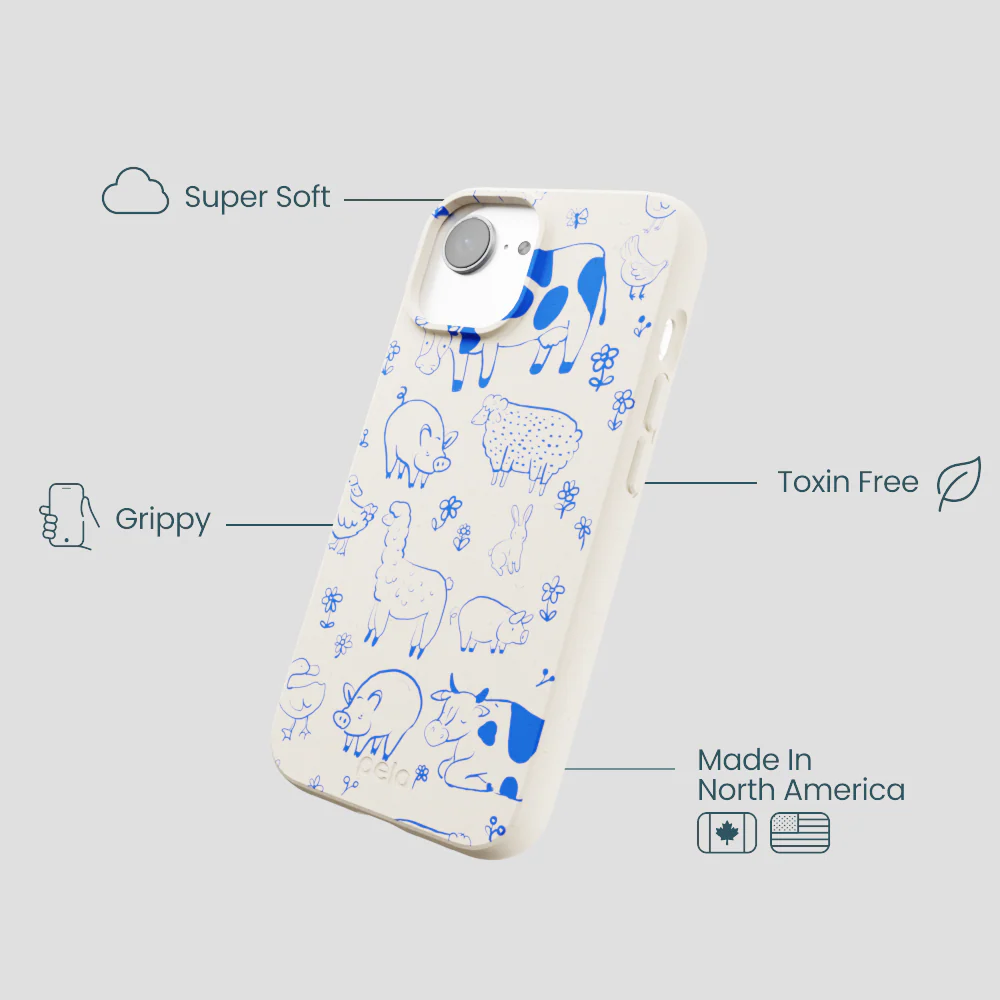 London Fog Happy Farmyard iPhone 16e/17e Case - Image 4