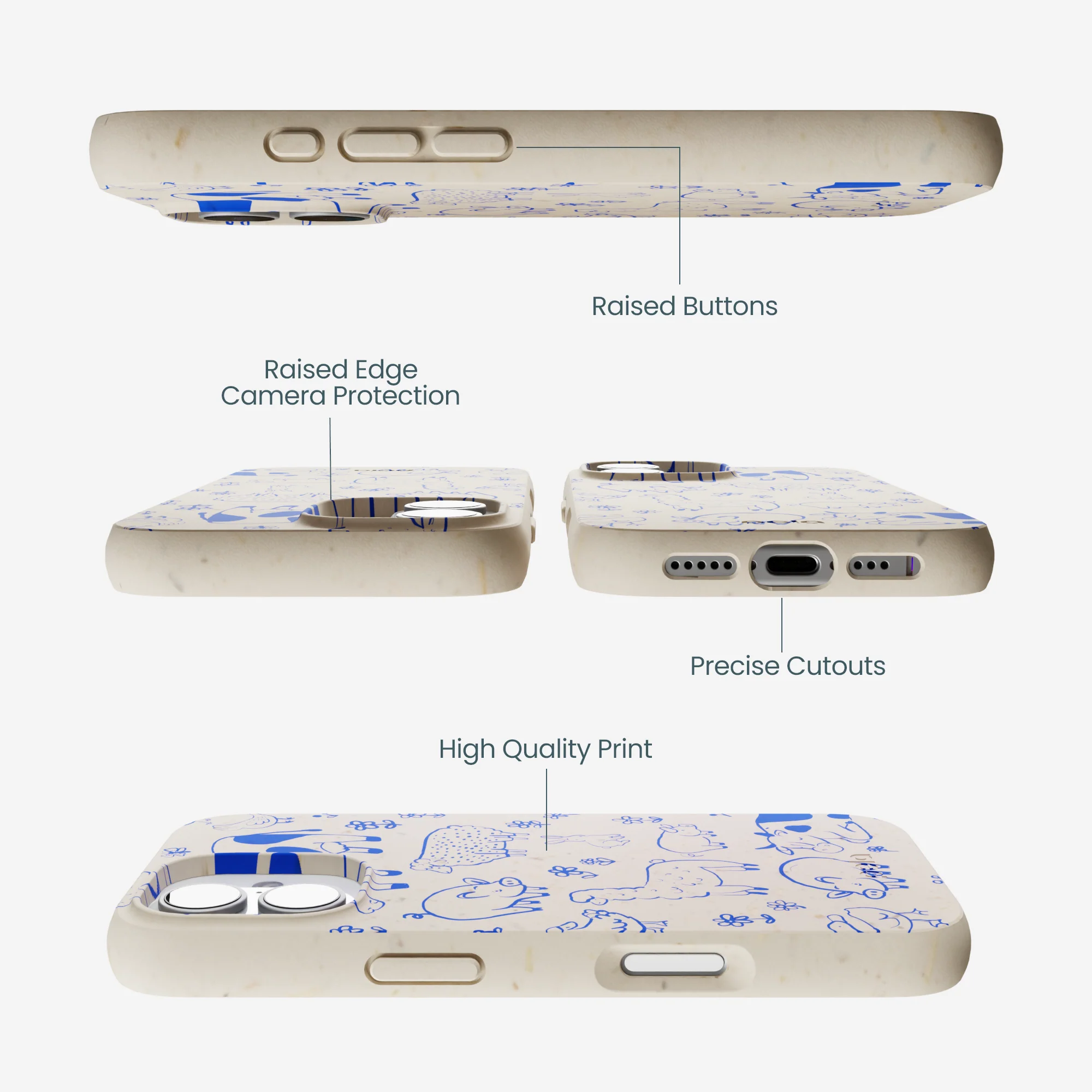 London Fog Happy Farmyard iPhone 17 Case - Image 3