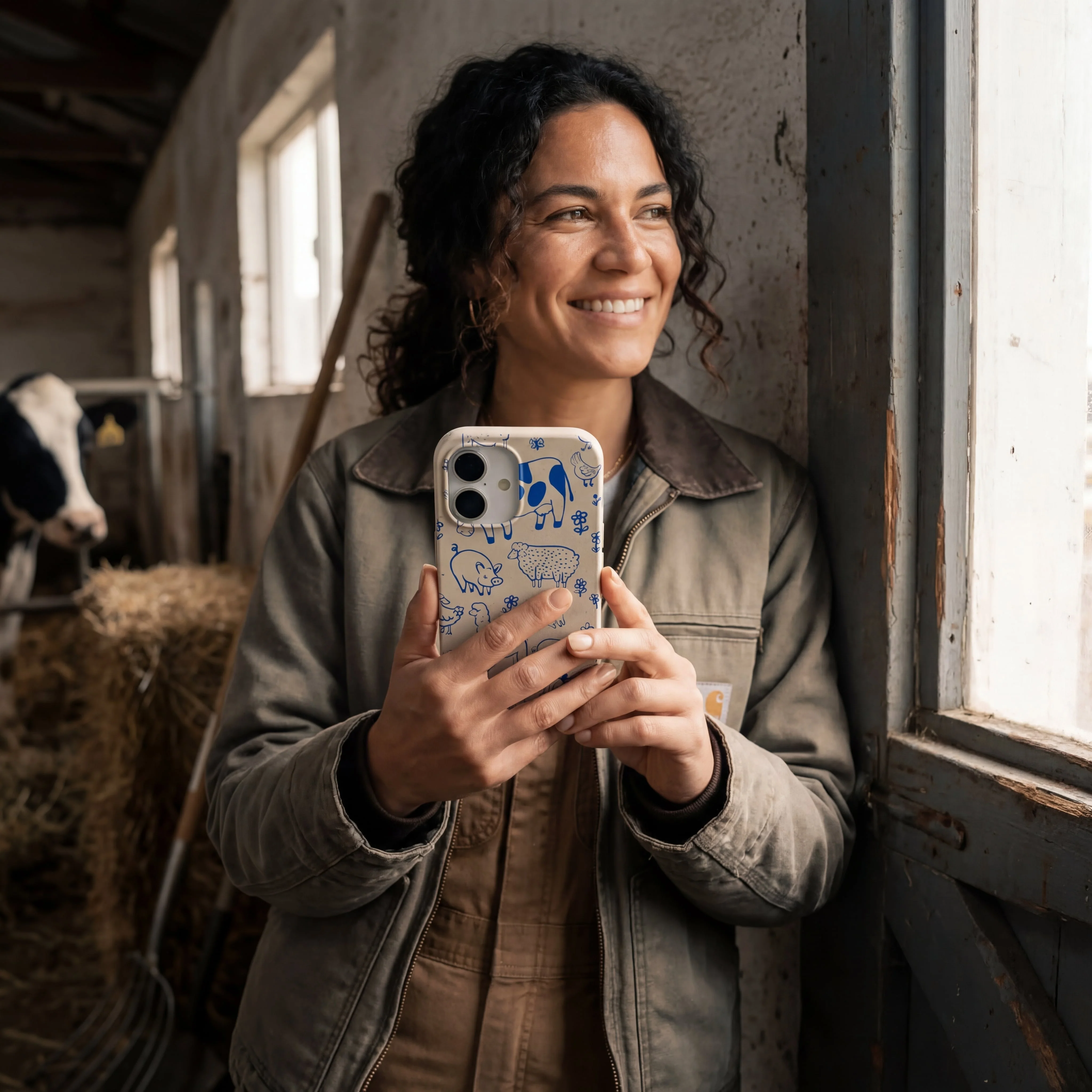 London Fog Happy Farmyard iPhone Air Case - Image 2