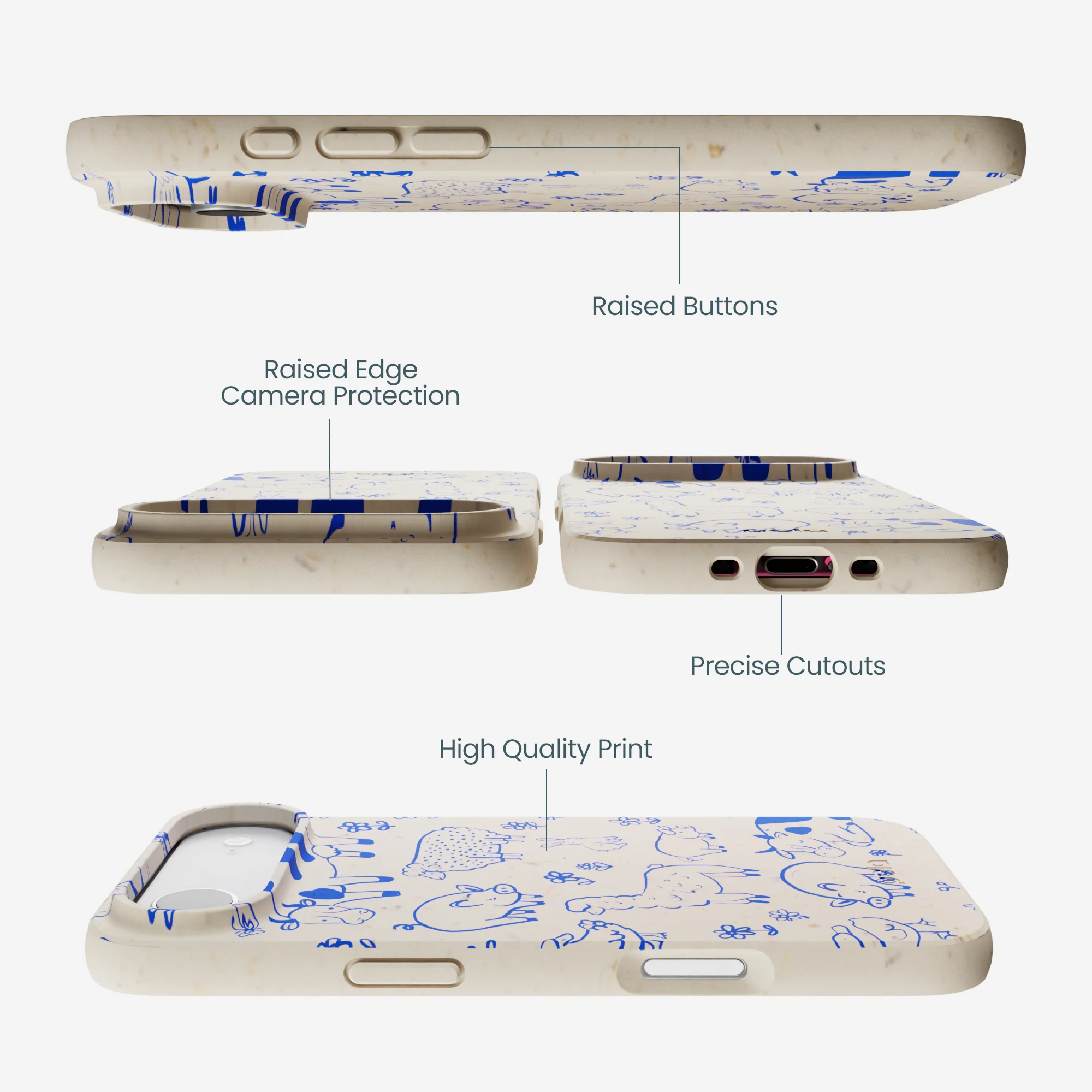 London Fog Happy Farmyard iPhone Air Case - Image 3
