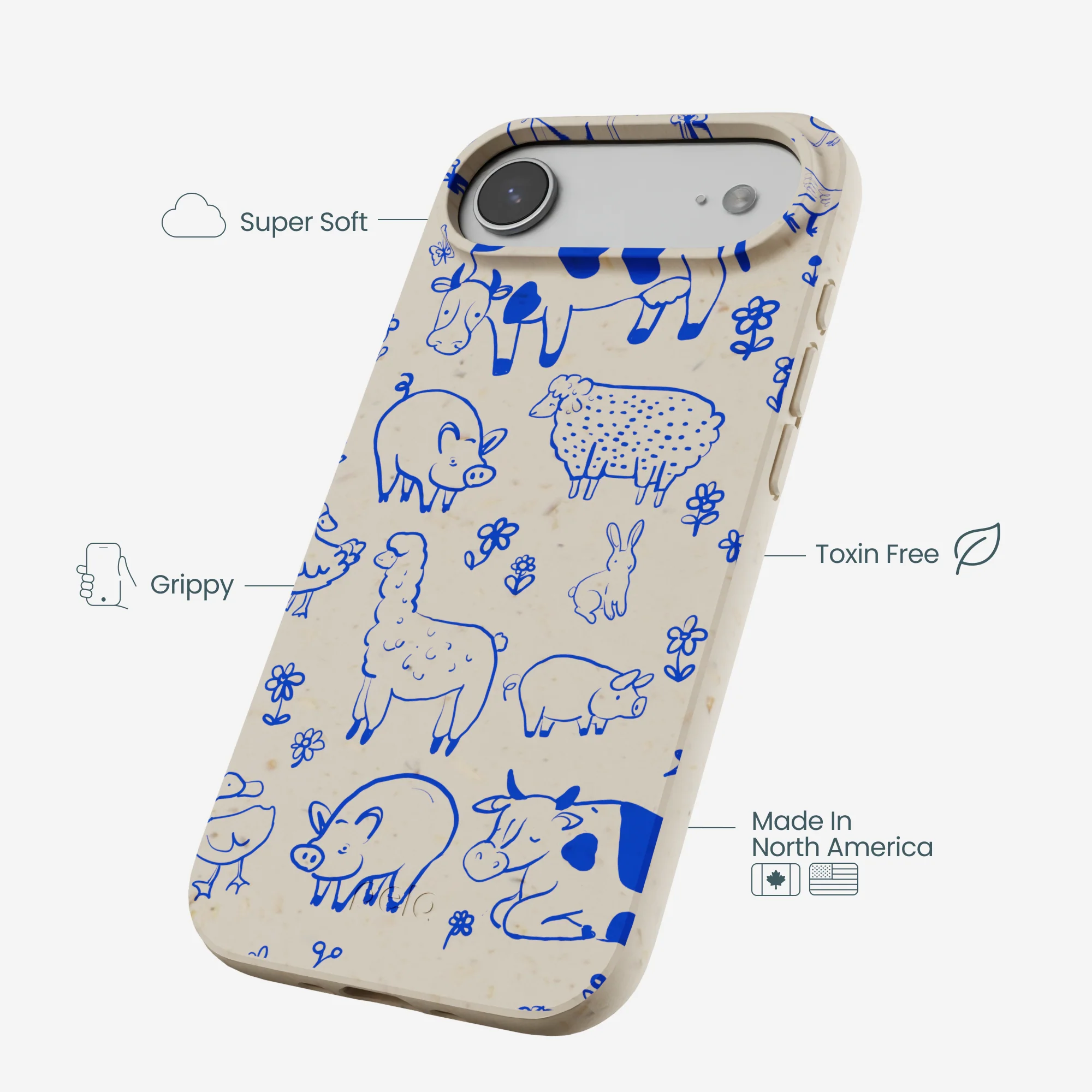 London Fog Happy Farmyard iPhone Air Case - Image 4
