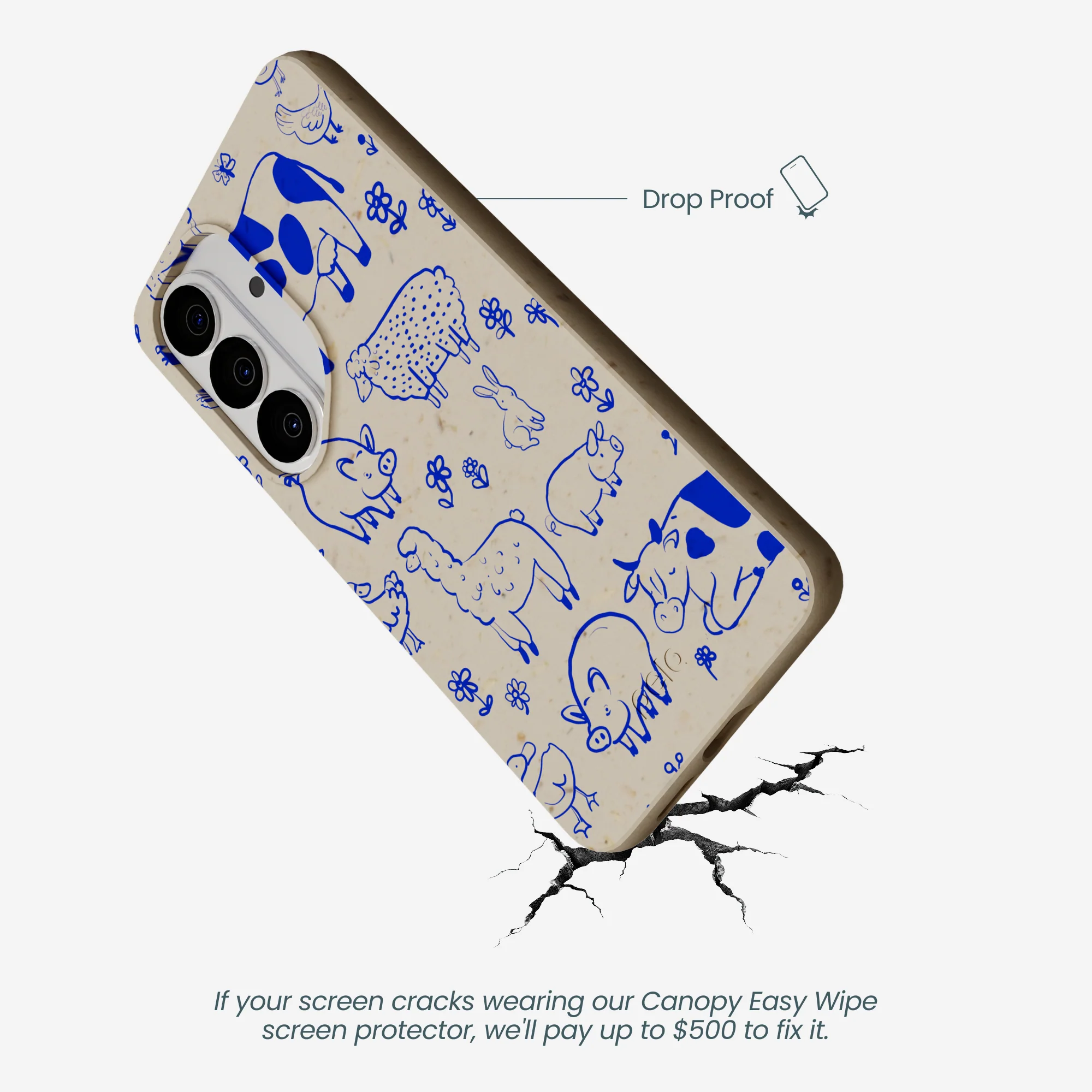 London Fog Happy Farmyard Samsung Galaxy S26 Case - Image 4