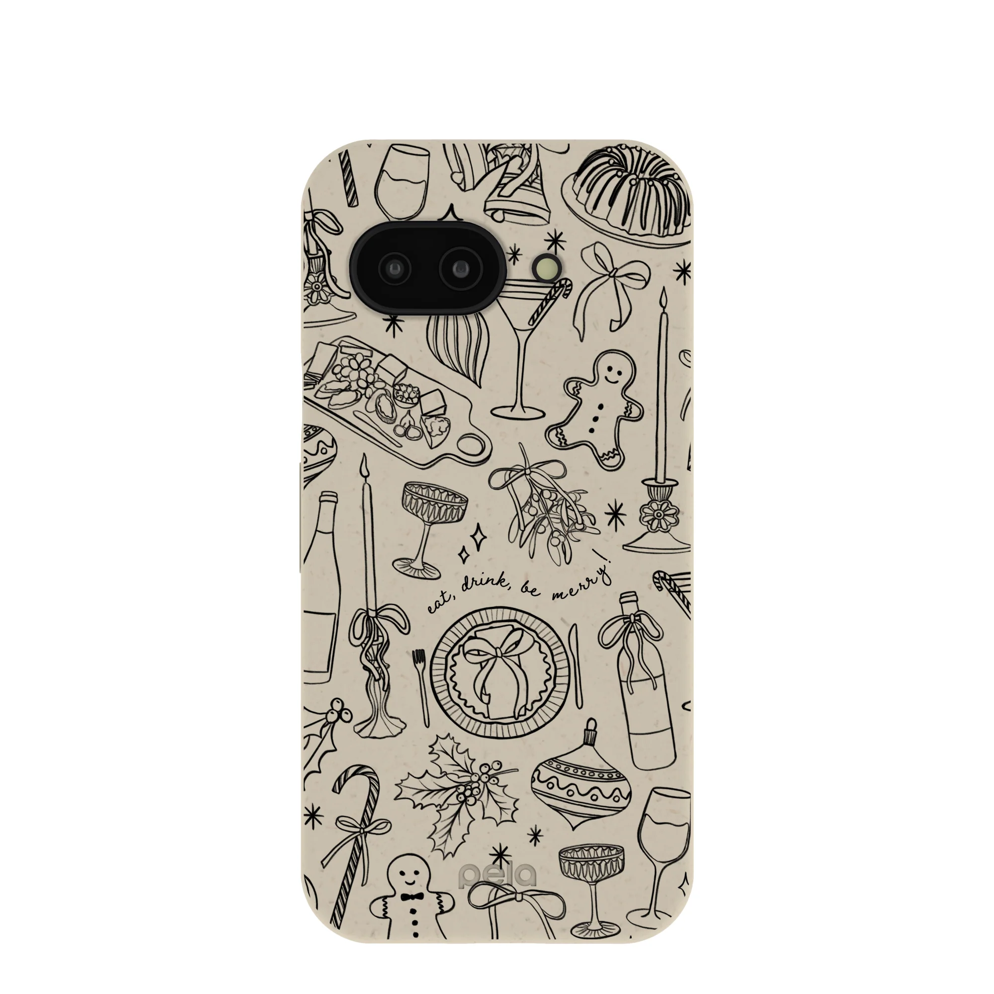 London Fog Holiday Dinner Party Google Pixel 9a Case