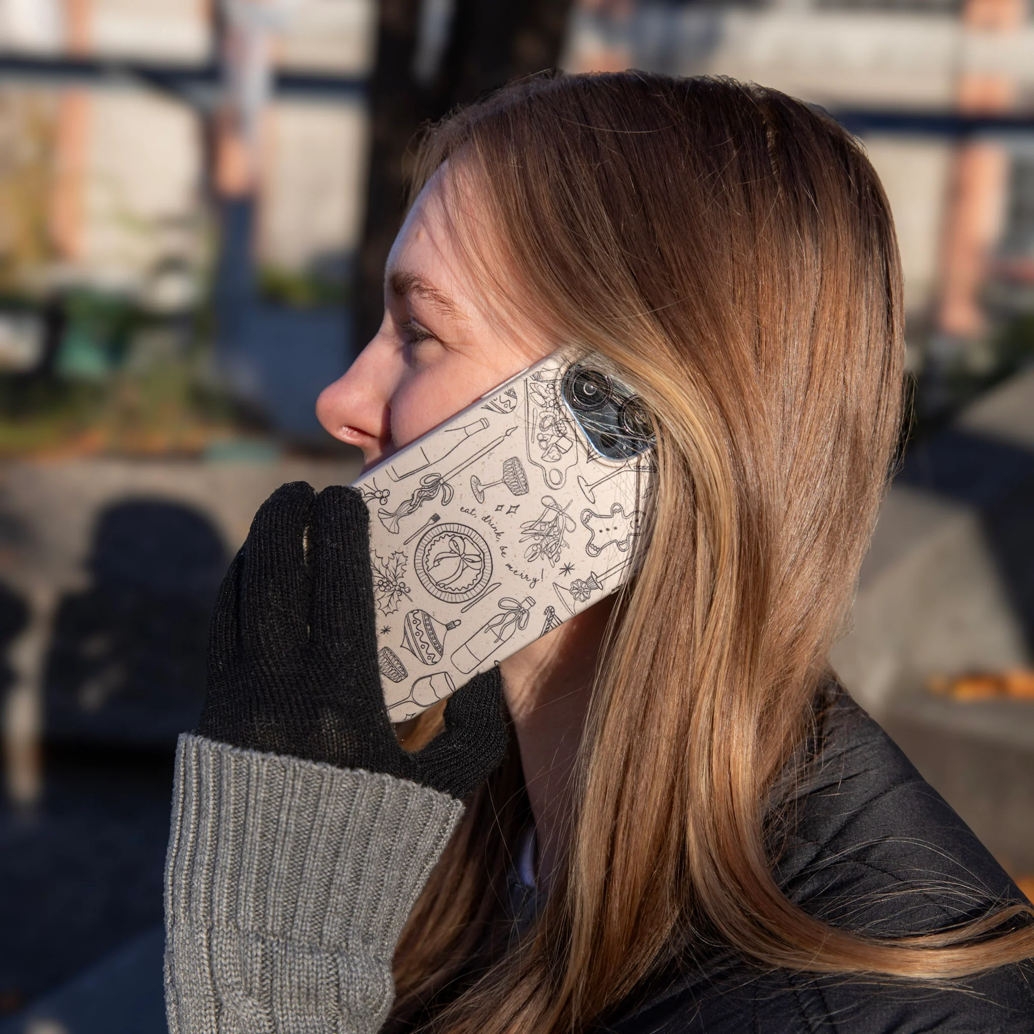 London Fog Holiday Dinner Party Google Pixel 9a Case - Image 2