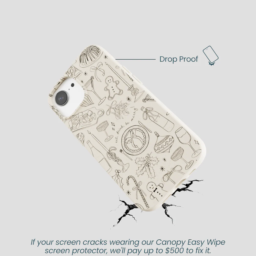 London Fog Holiday Dinner Party iPhone 16e/17e Case - Image 5