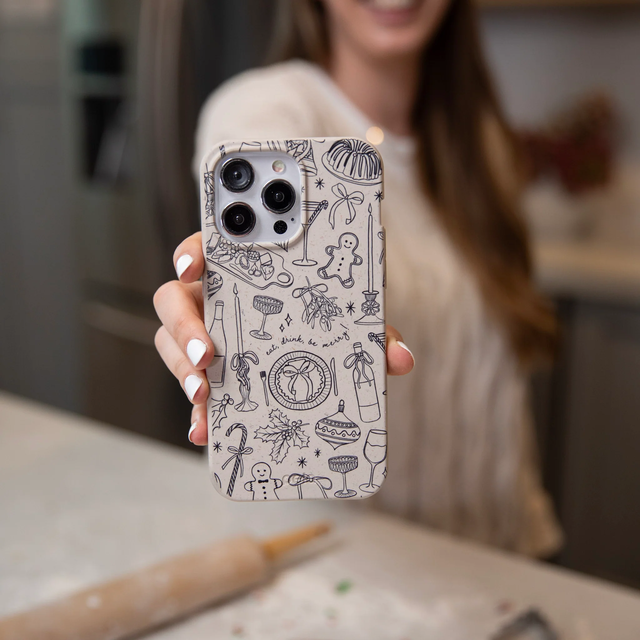 London Fog Holiday Dinner Party Samsung Galaxy S26 Case - Image 9