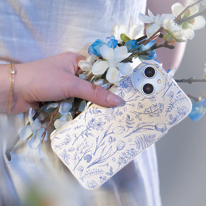 London Fog Indigo Bouquet Google Pixel 10 Pro XL Case - Image 2