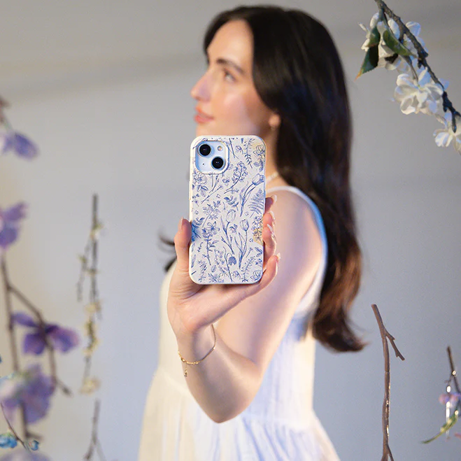 London Fog Indigo Bouquet Google Pixel 10 Pro XL Case - Image 6