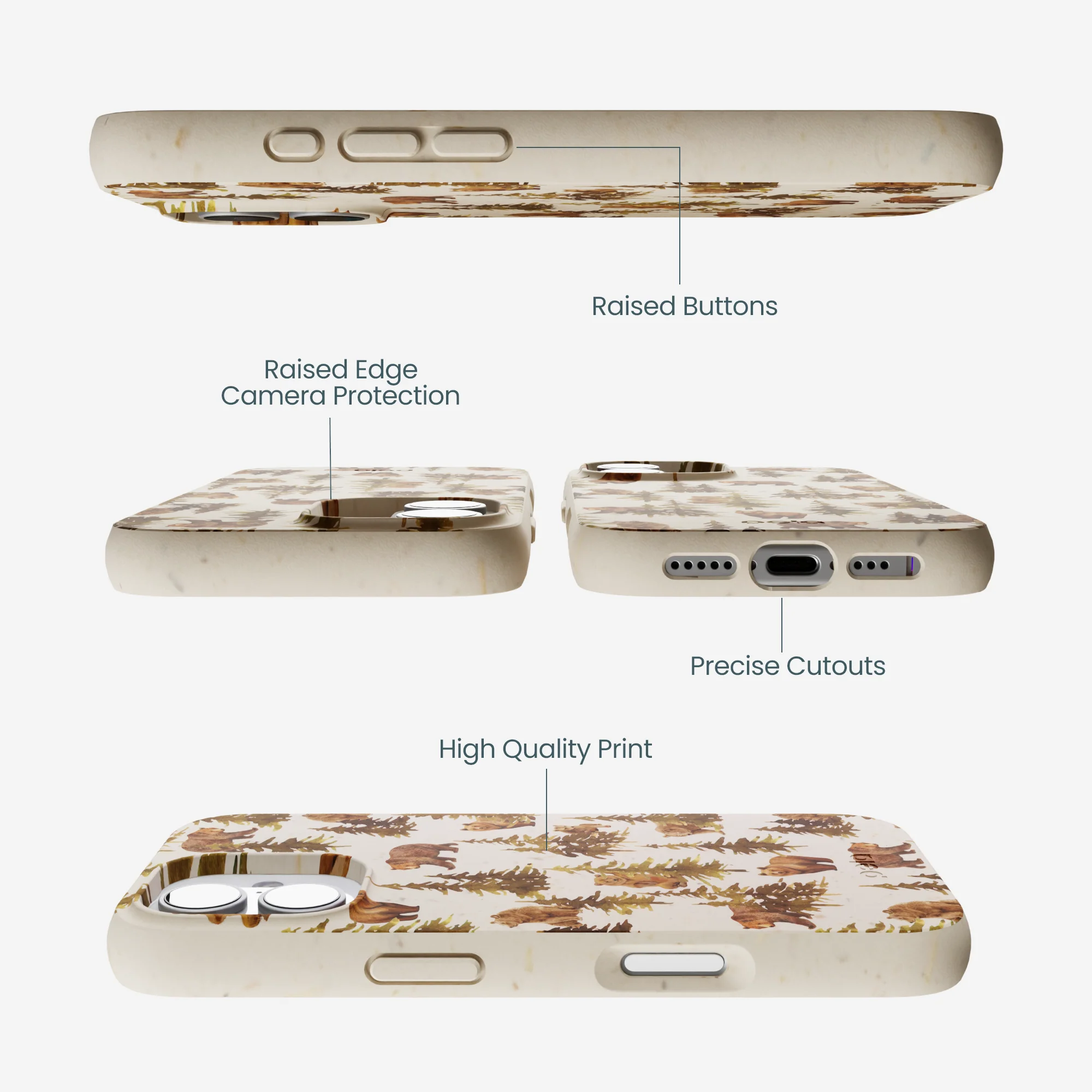 London Fog Into the woods iPhone 17 Case - Image 3