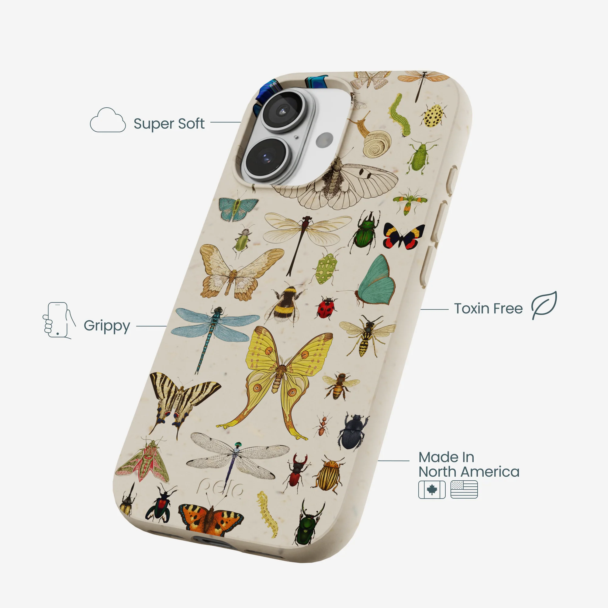London Fog Invertebrates iPhone 17 Case - Image 4