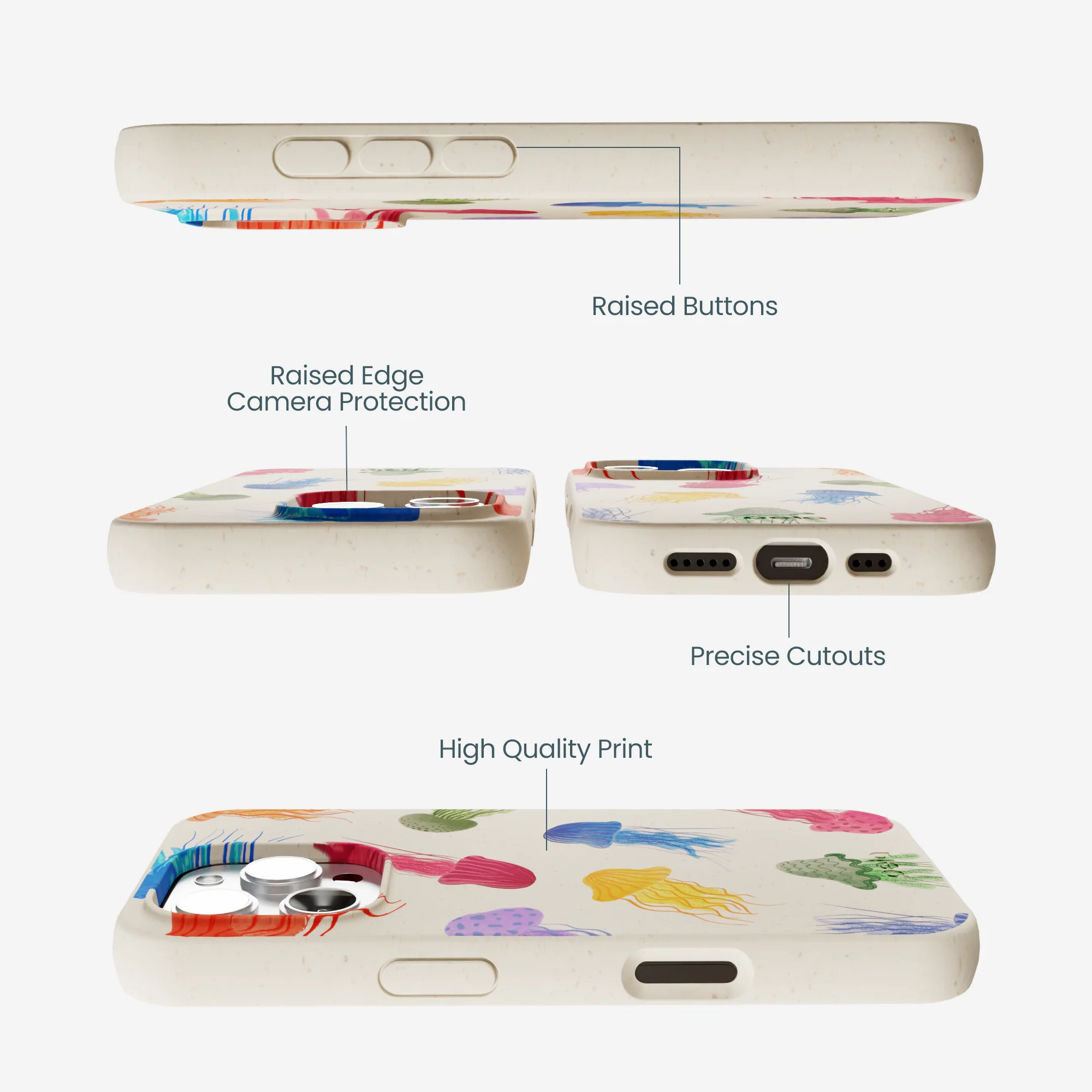 London Fog Jelly Party iPhone 16 Pro Max Case - Image 3