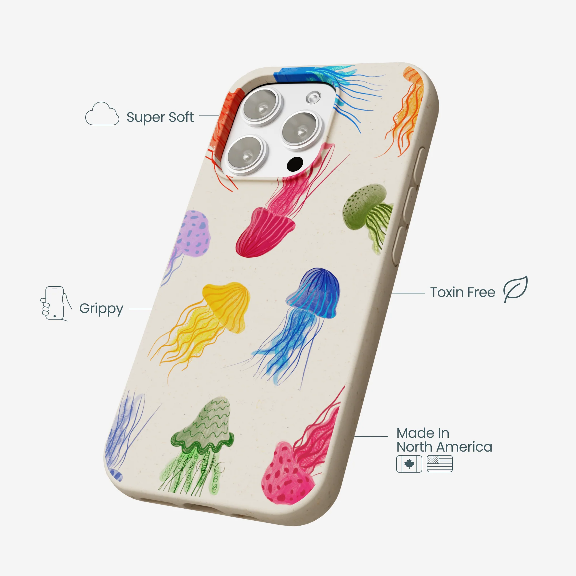 London Fog Jelly Party iPhone 16 Pro Max Case - Image 4