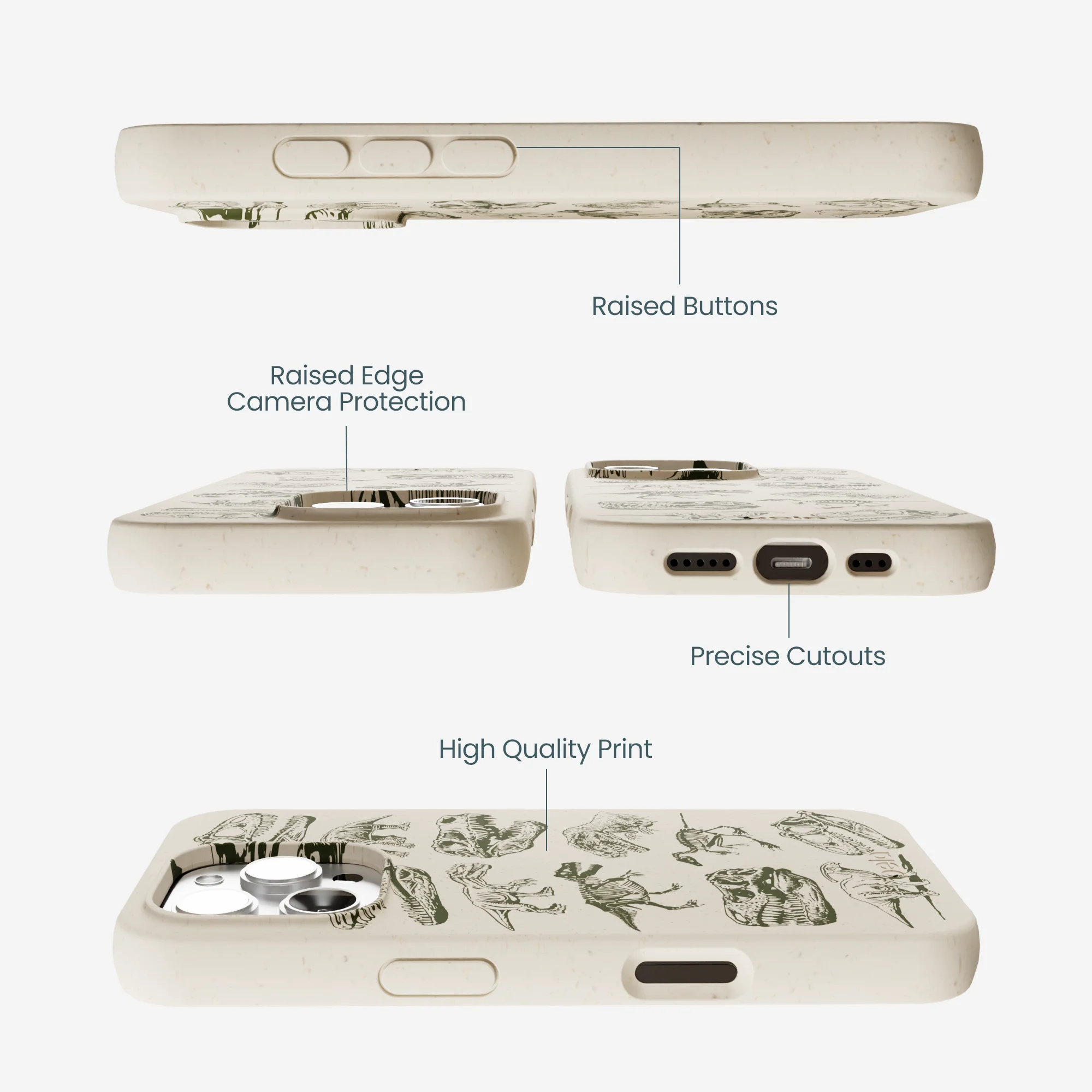 London Fog Jurassic iPhone 16 Pro Max Case - Image 3