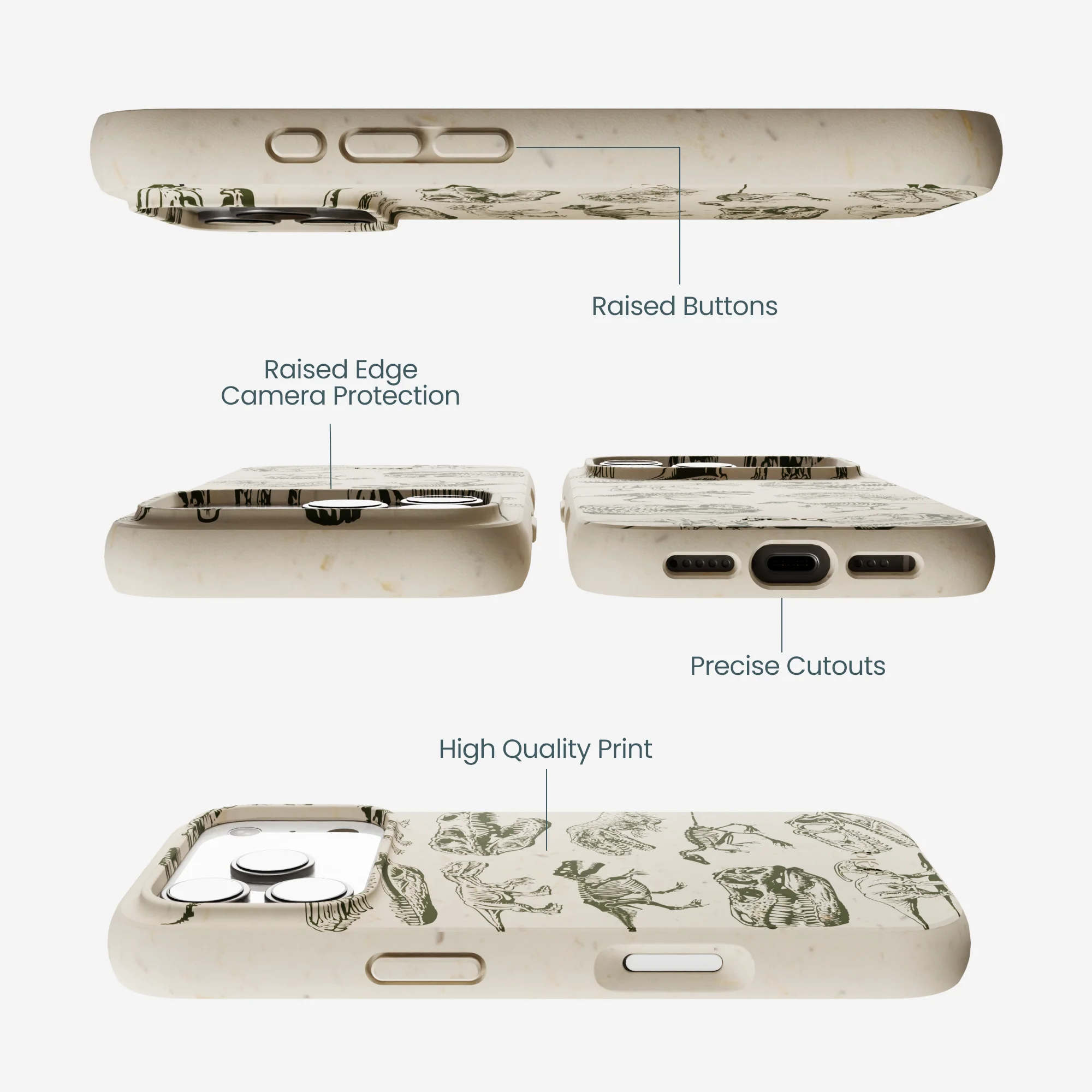 London Fog Jurassic iPhone 17 Pro Case - Image 3
