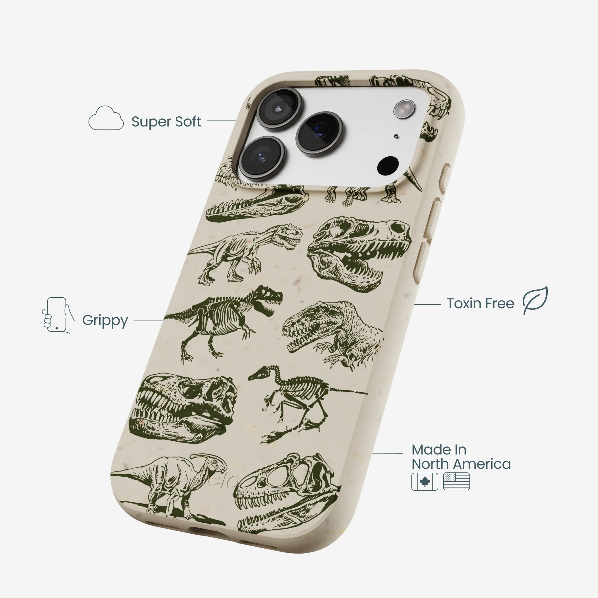London Fog Jurassic iPhone 17 Pro Case - Image 4