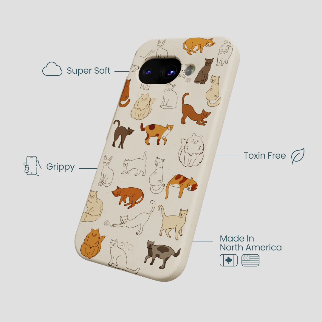 London Fog Kitty Cats Google Pixel 9a Case - Image 4