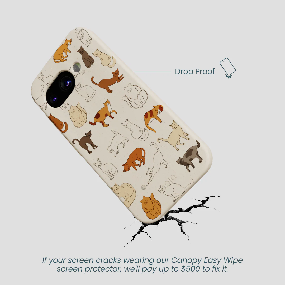 London Fog Kitty Cats Google Pixel 9a Case - Image 5