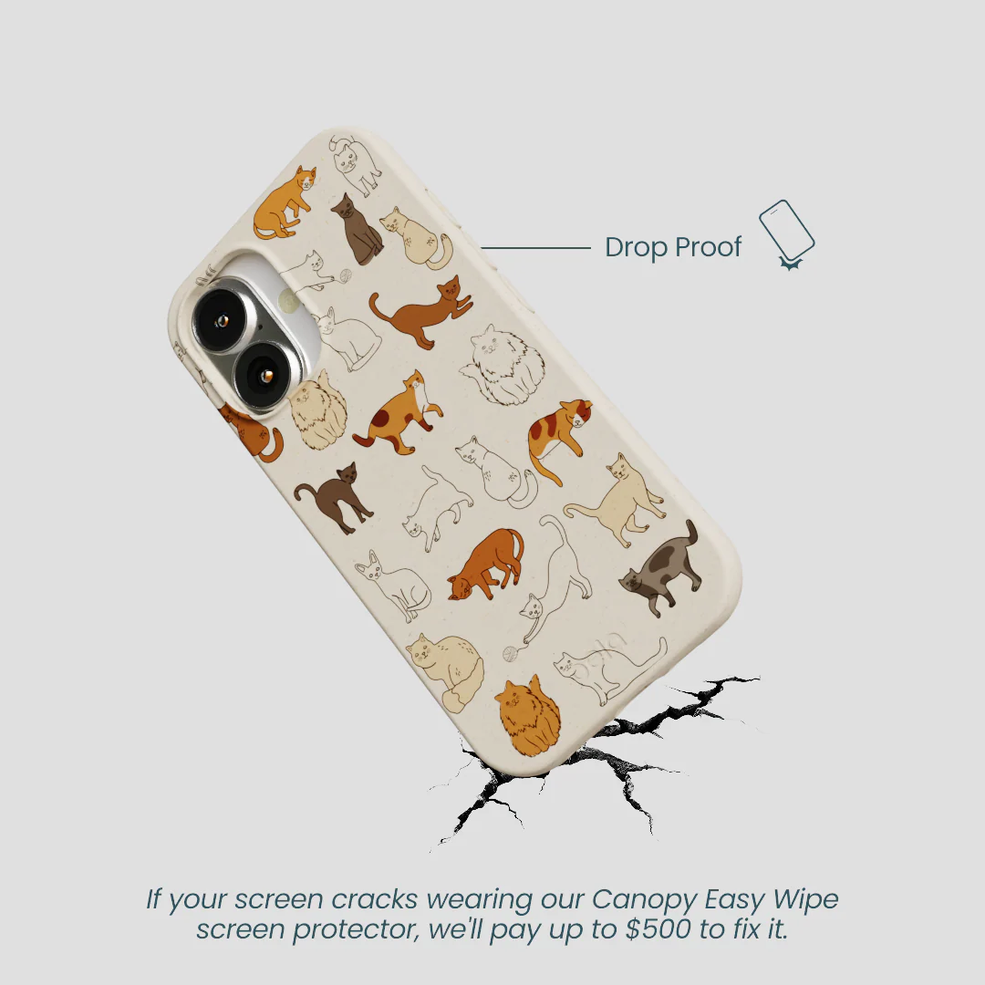 London Fog Kitty Cats iPhone 16 Case - Image 5