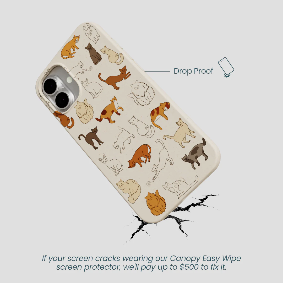 London Fog Kitty Cats iPhone 16 Plus Case - Image 5