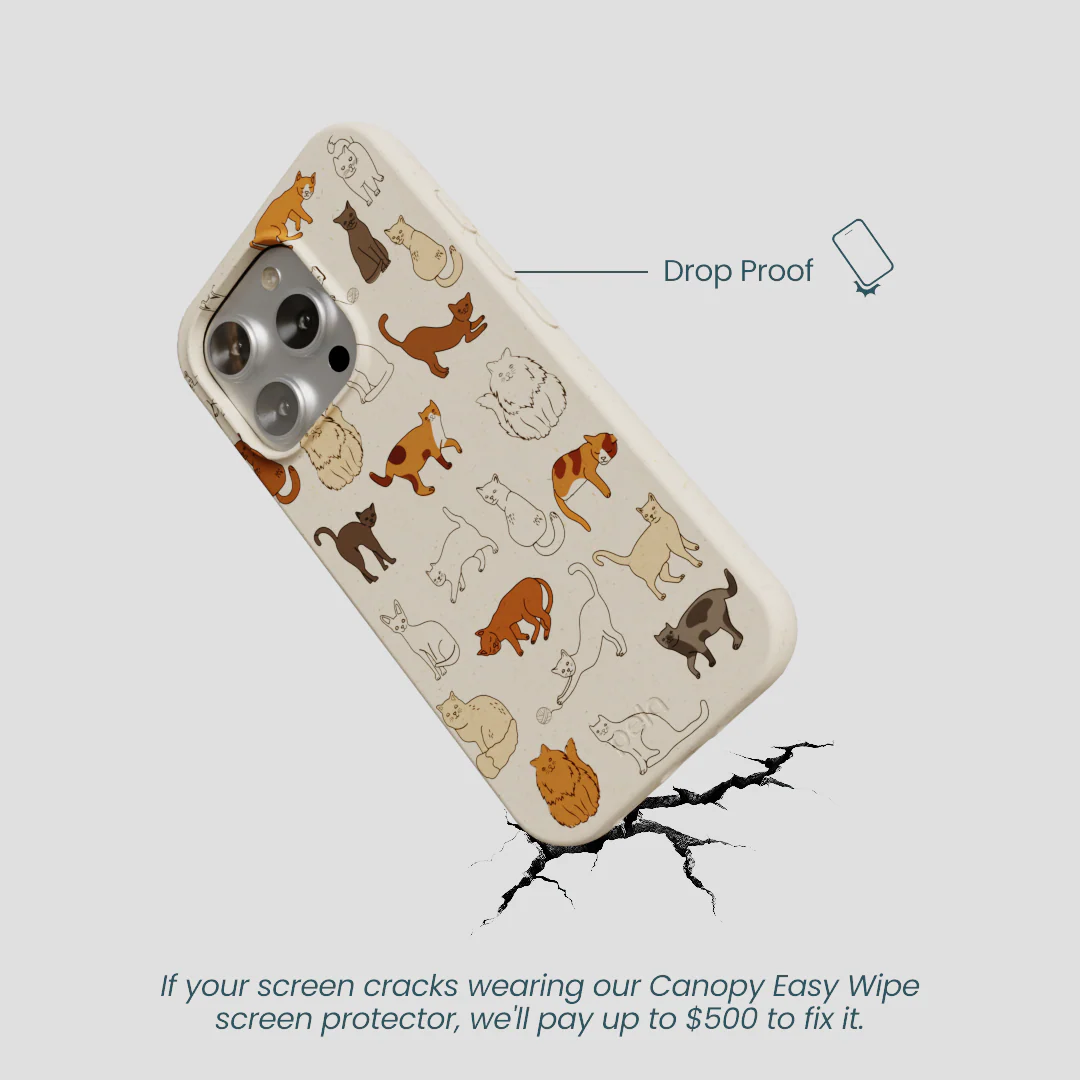 London Fog Kitty Cats iPhone 16 Pro Case - Image 5
